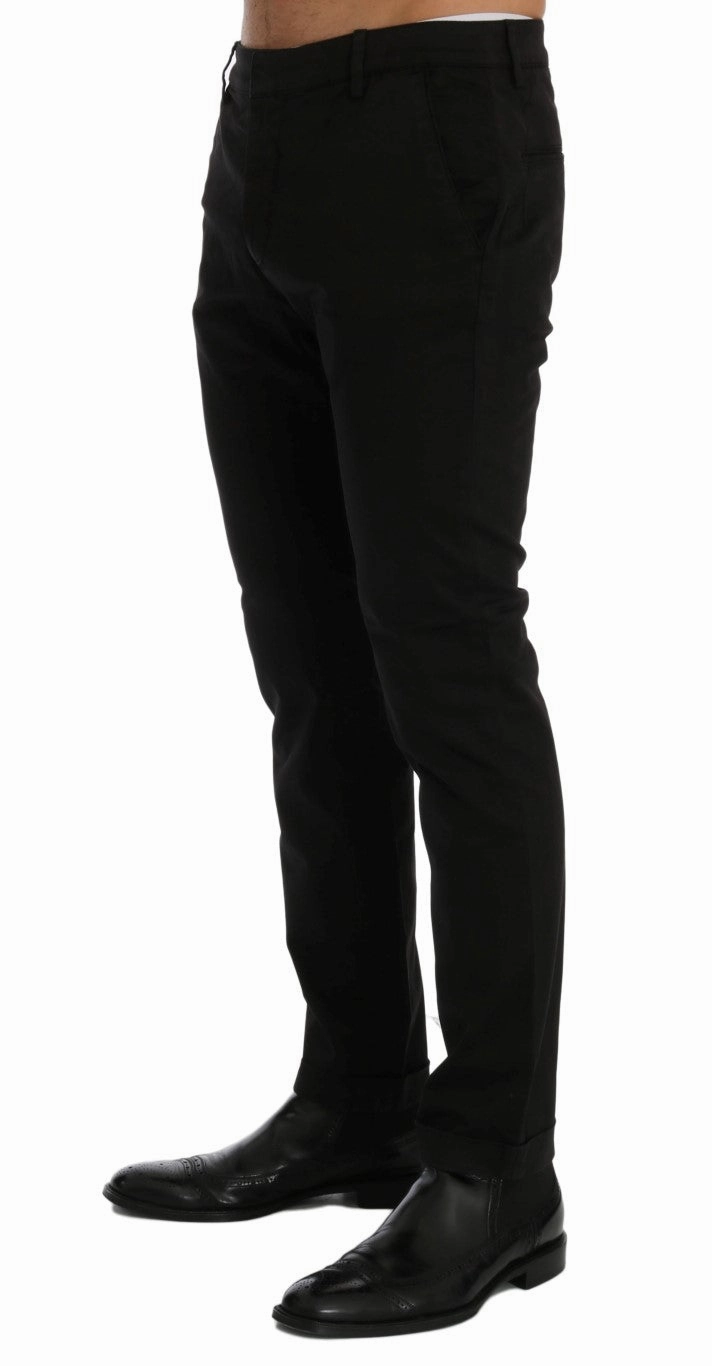 Costume National  Slim Fit Cotton Stretch Men's Pants