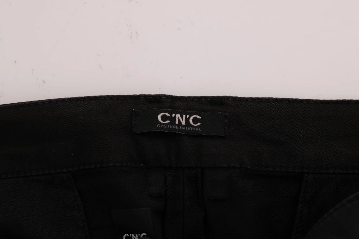 Costume National  Slim Fit Cotton Stretch Men's Pants