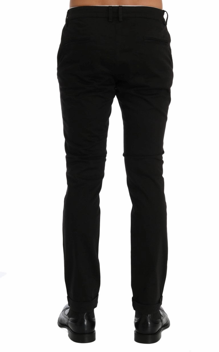 Costume National  Slim Fit Cotton Stretch Men's Pants