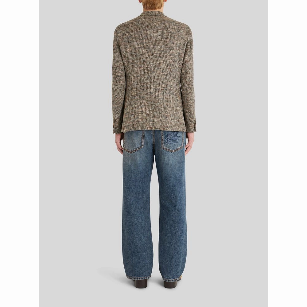 COTTON AND VIRGIN WOOL JACKET