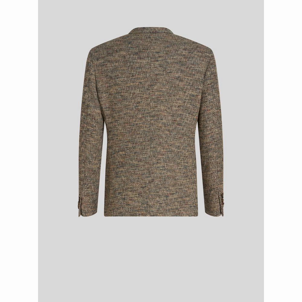 COTTON AND VIRGIN WOOL JACKET