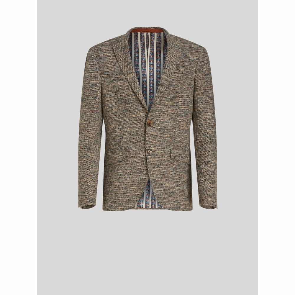 COTTON AND VIRGIN WOOL JACKET