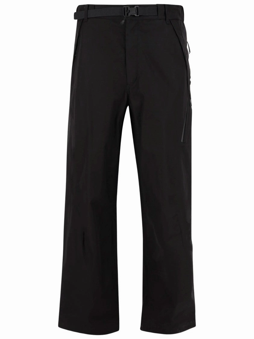 Cotton Cargo Pants With Logo