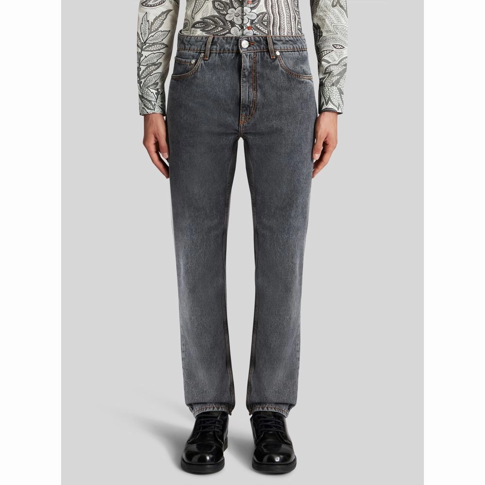 COTTON DENIM JEANS