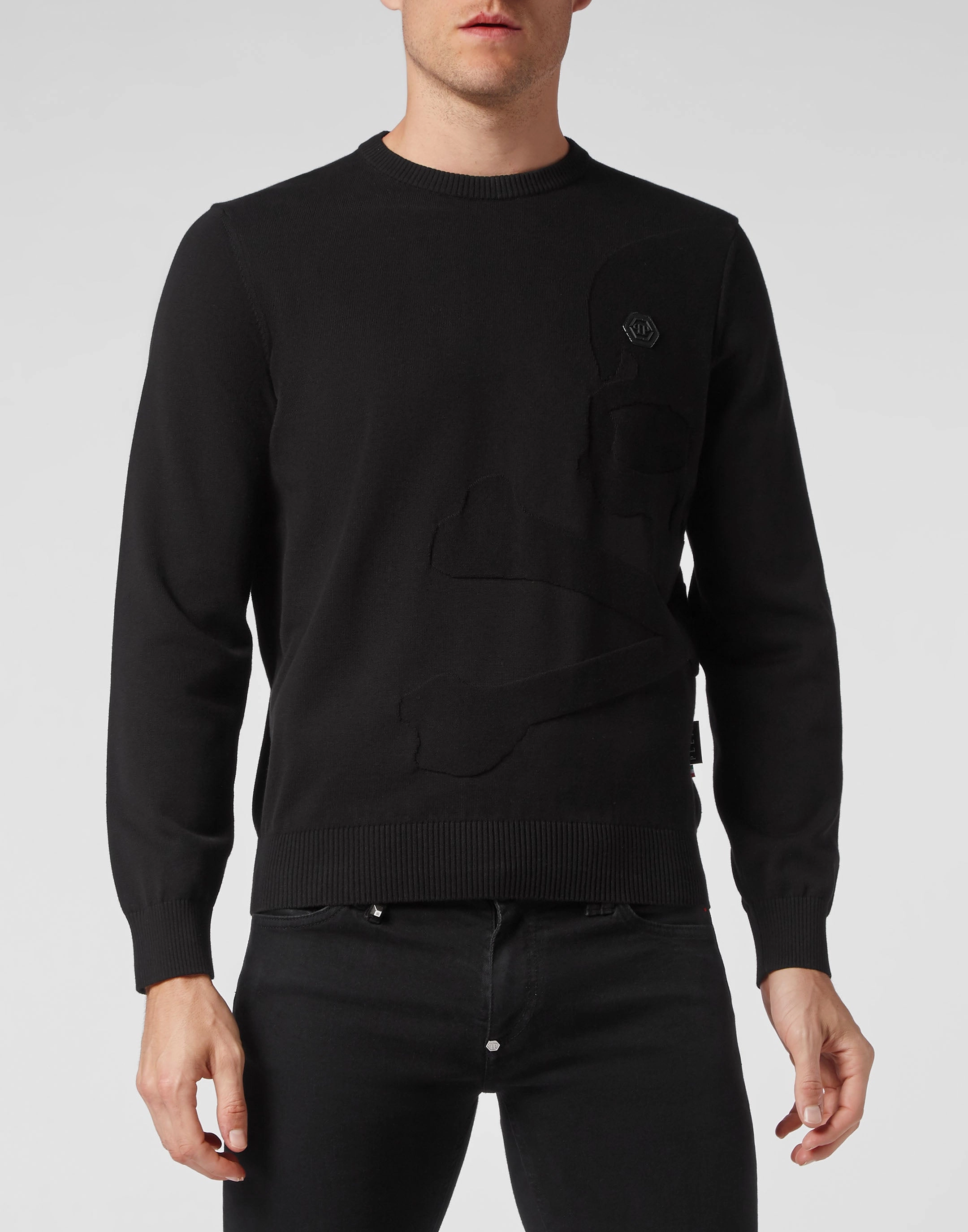 Cotton Pullover LS Skull&amp;Bones