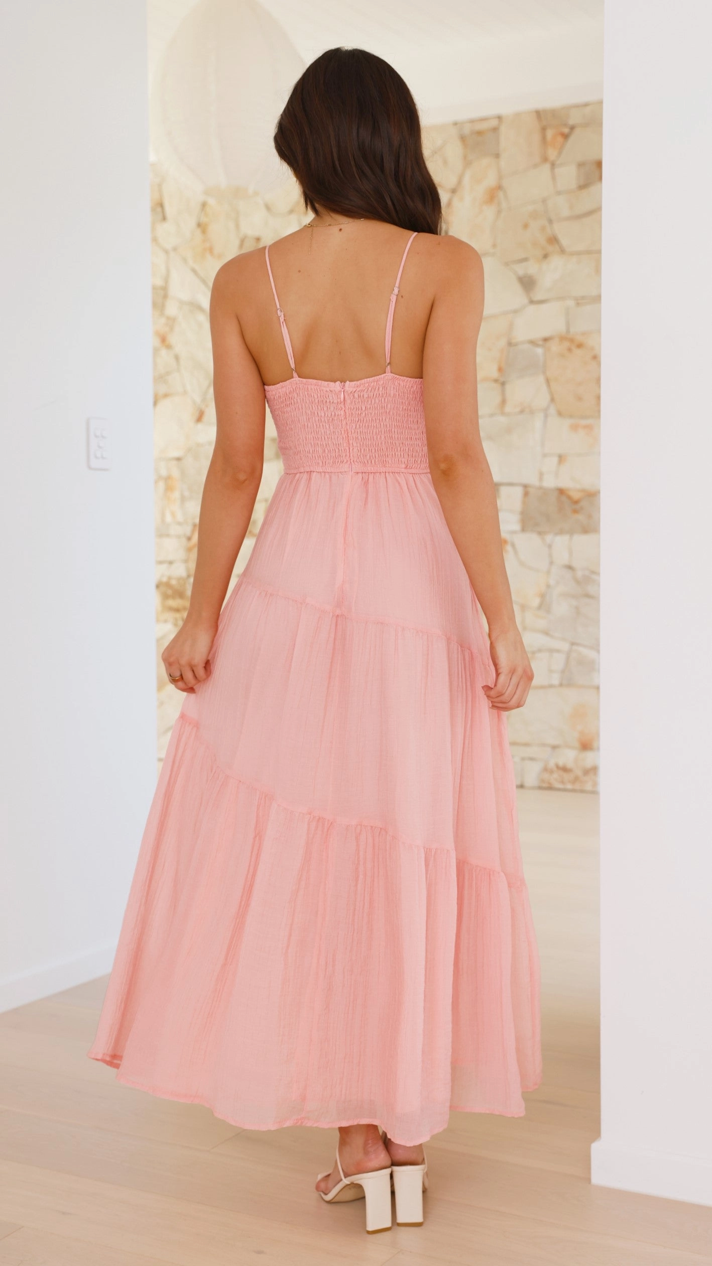 Cove Maxi Dress - Blush