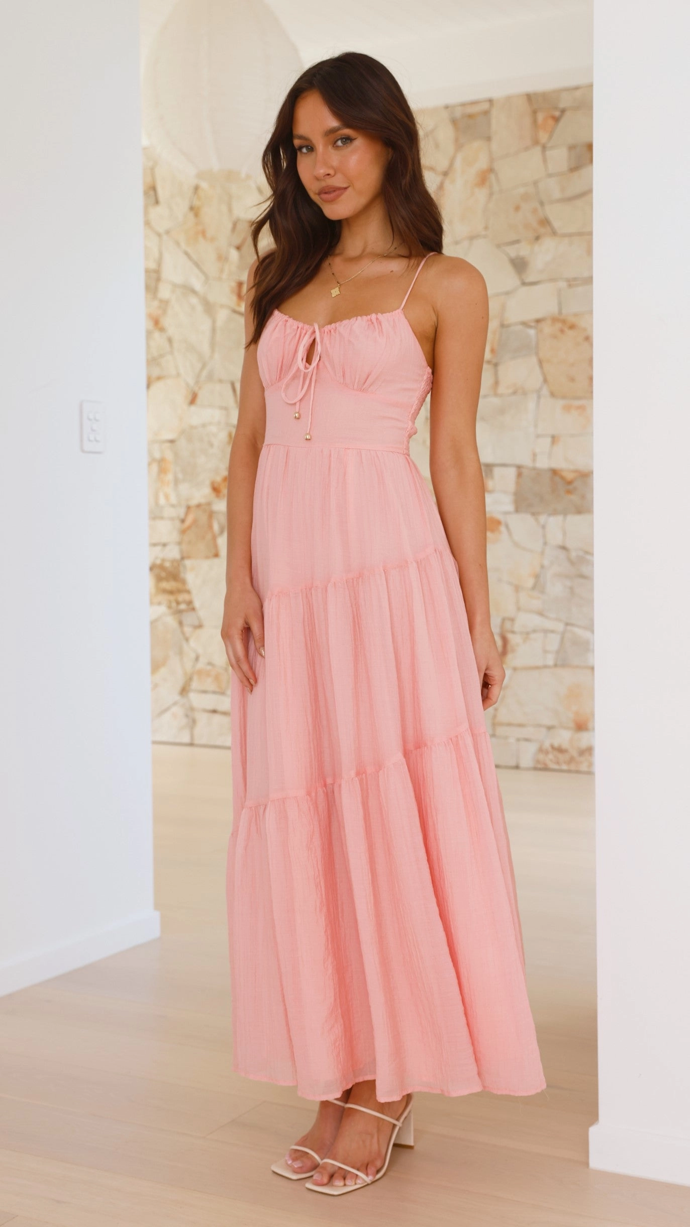 Cove Maxi Dress - Blush