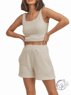 Cozy Knit Cropped Tank Top affordable athletic pants for men