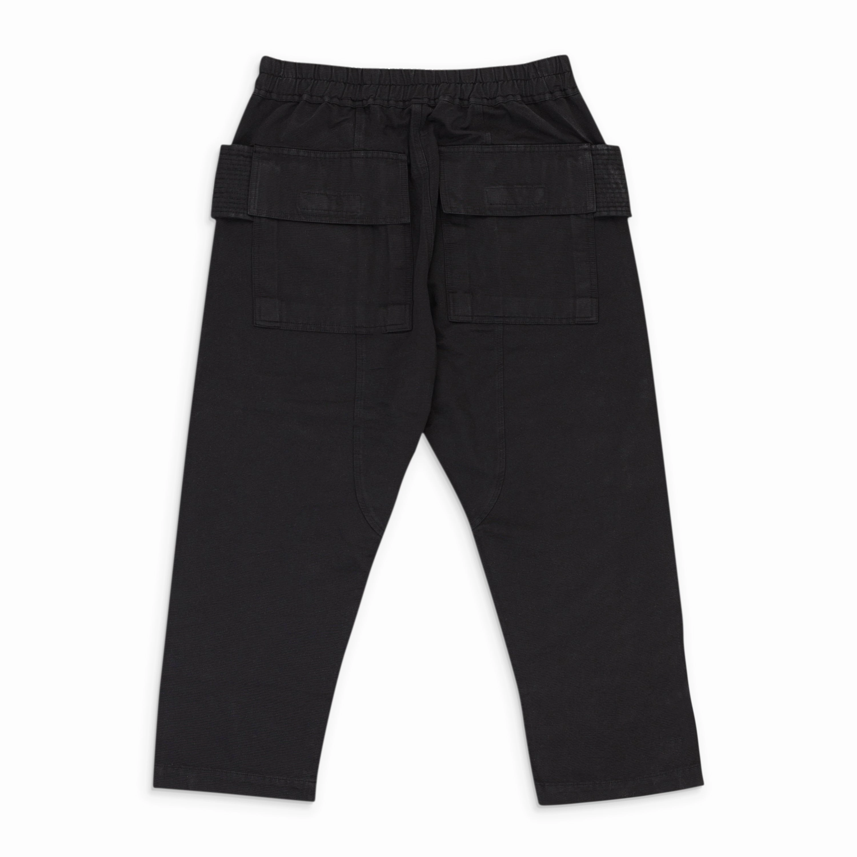 CREATCH CROPPED BLACK MEN'S CARGO PANTS