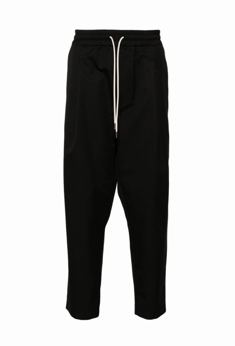 Cropped Pants With Relaxed Fit