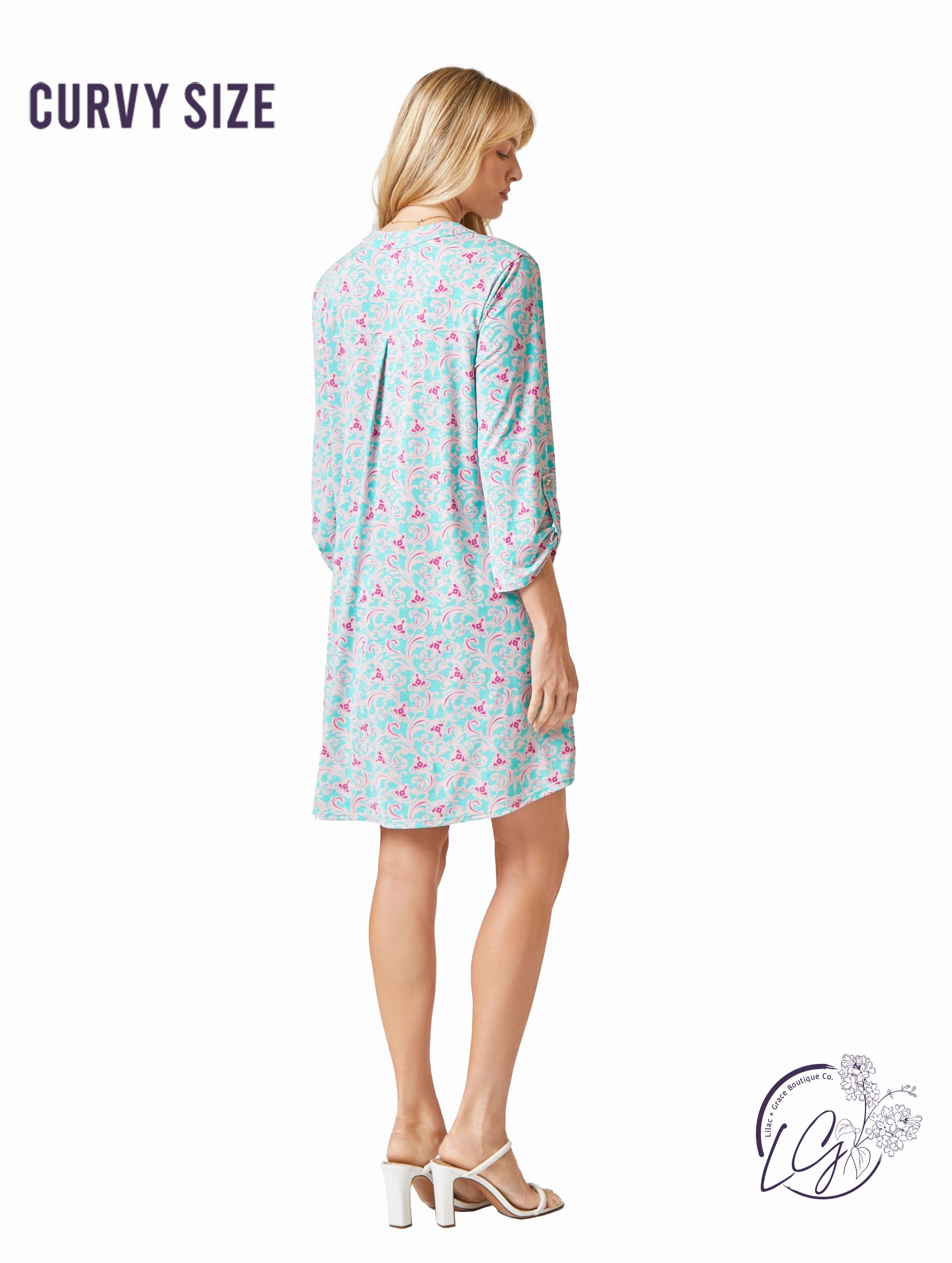 Curvy Classic Scarlett Dress