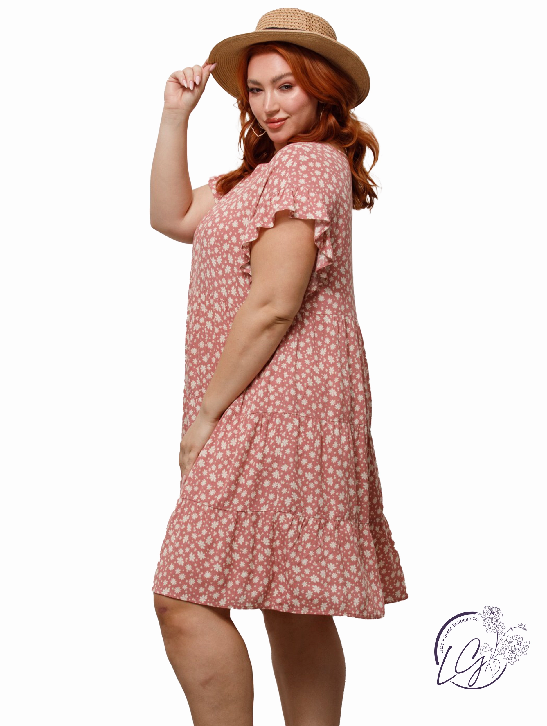 Curvy Sunlight On Skin Dress