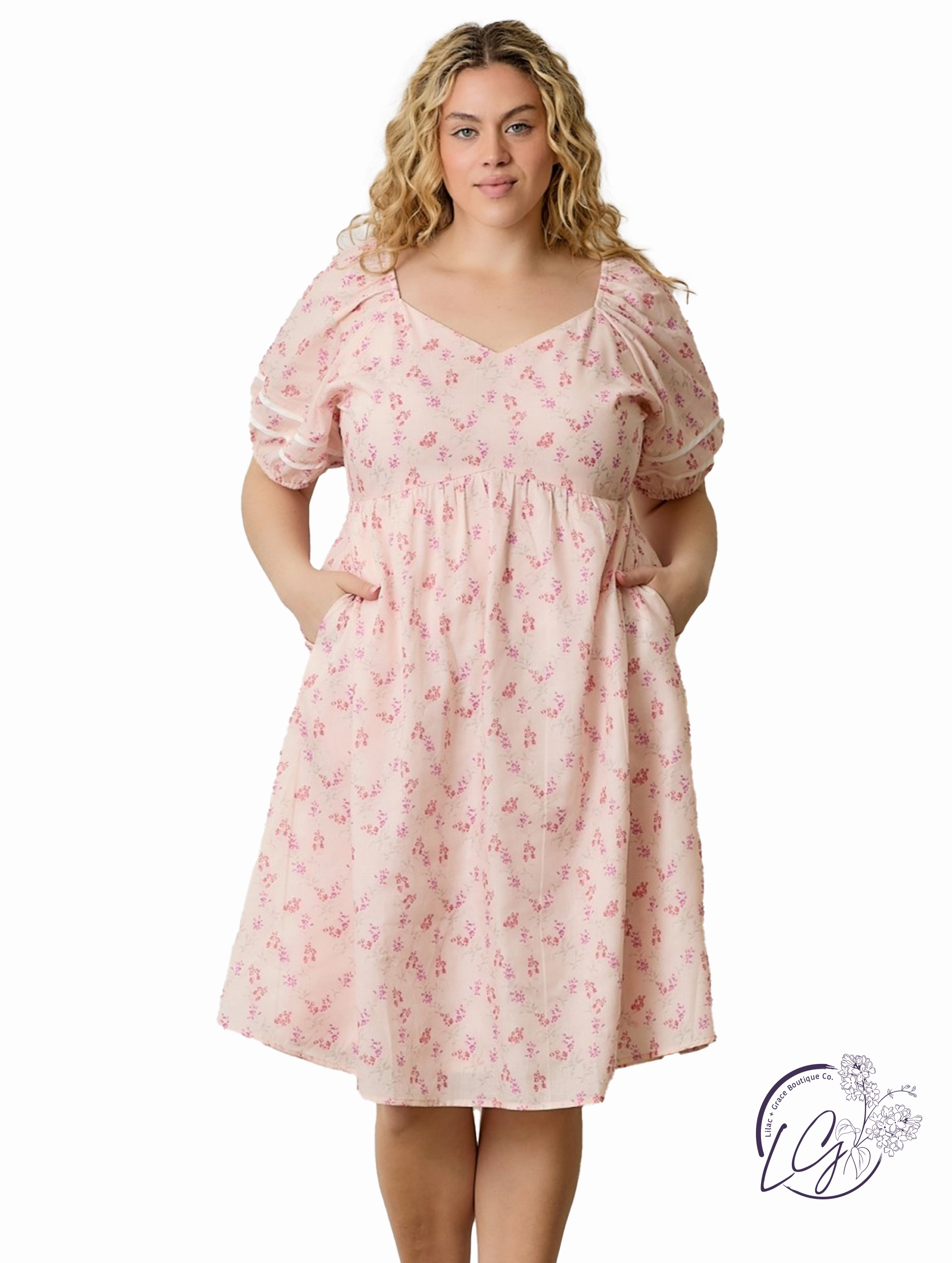 Curvy Wildline Light Mini Dress
