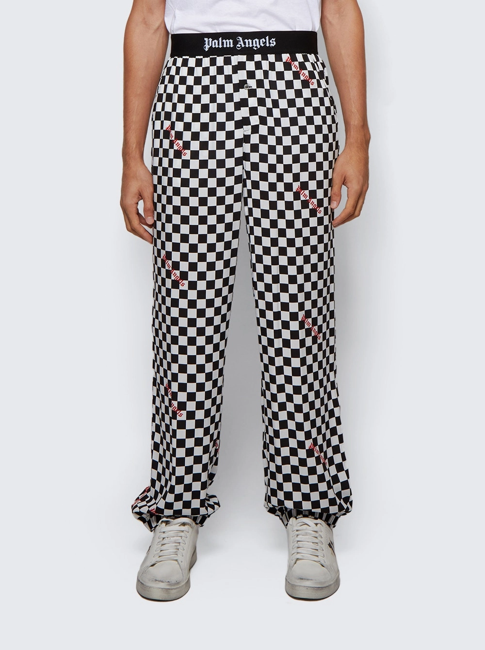 Damier Check Print Easy Pants