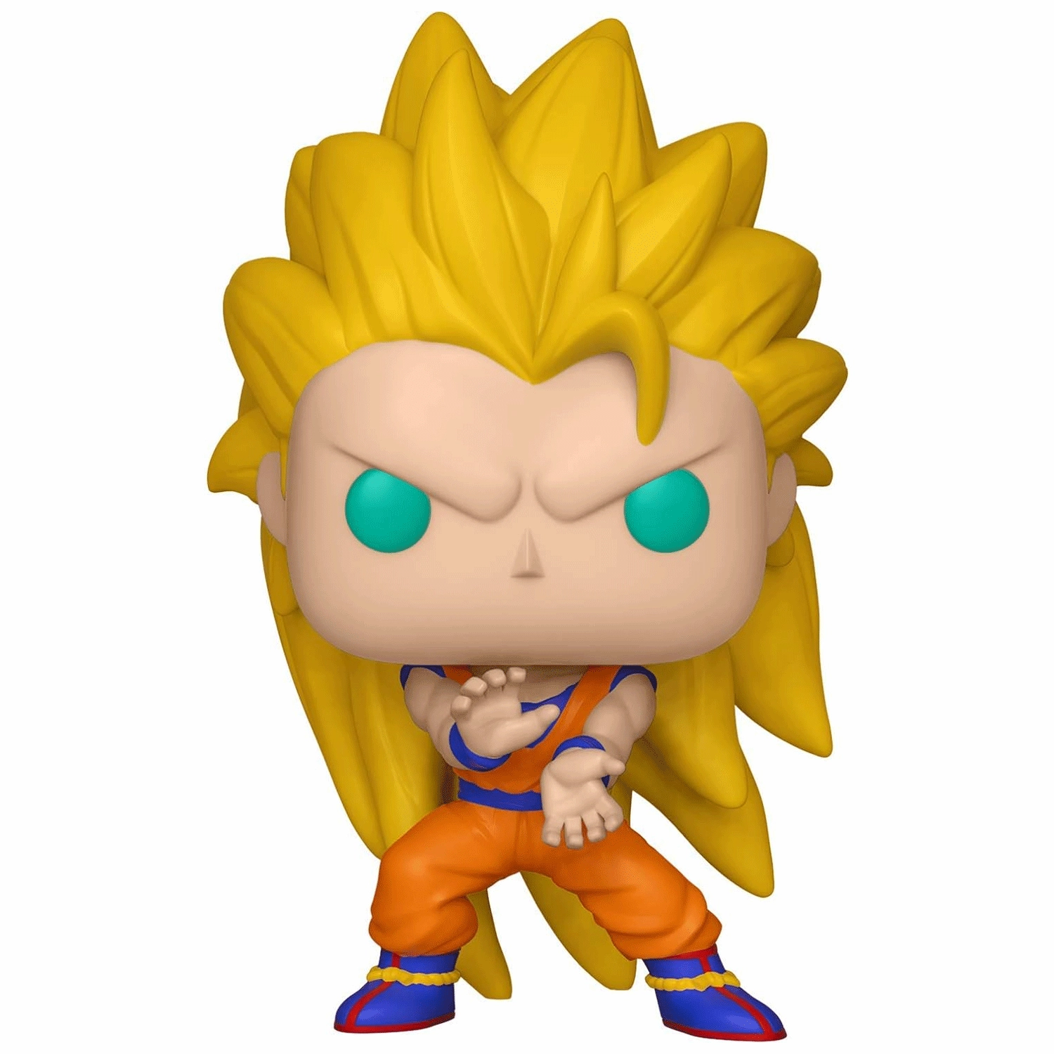 DBZ Goku SS3 (Glow in the Dark) Pop! Vinyl and Tee Set