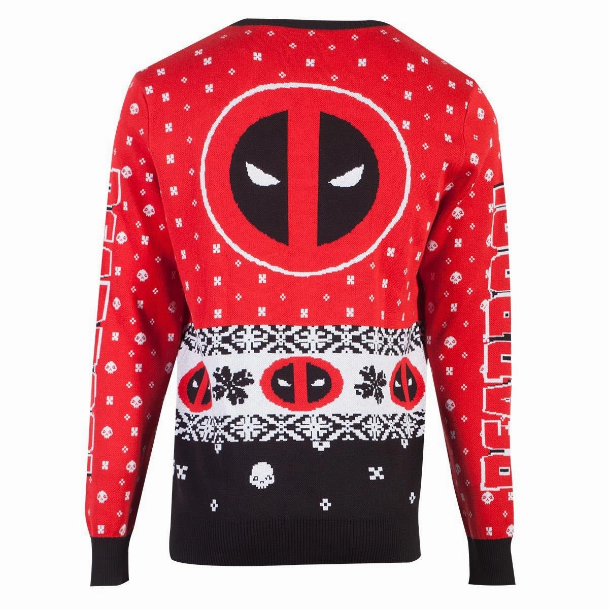 Deadpool Inverted Merc Knitted Christmas Sweater/Jumper
