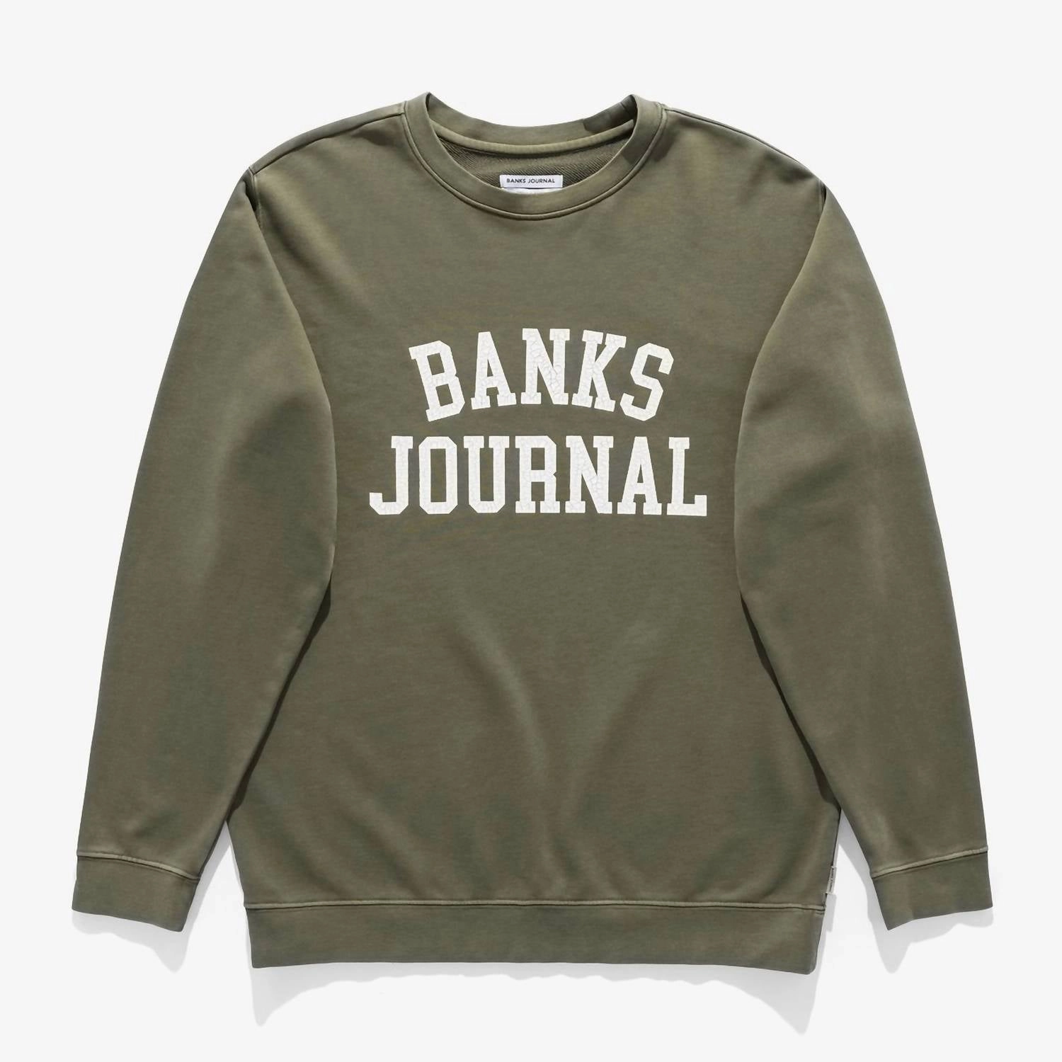 Defense Crew Sweat Fleece In Green
