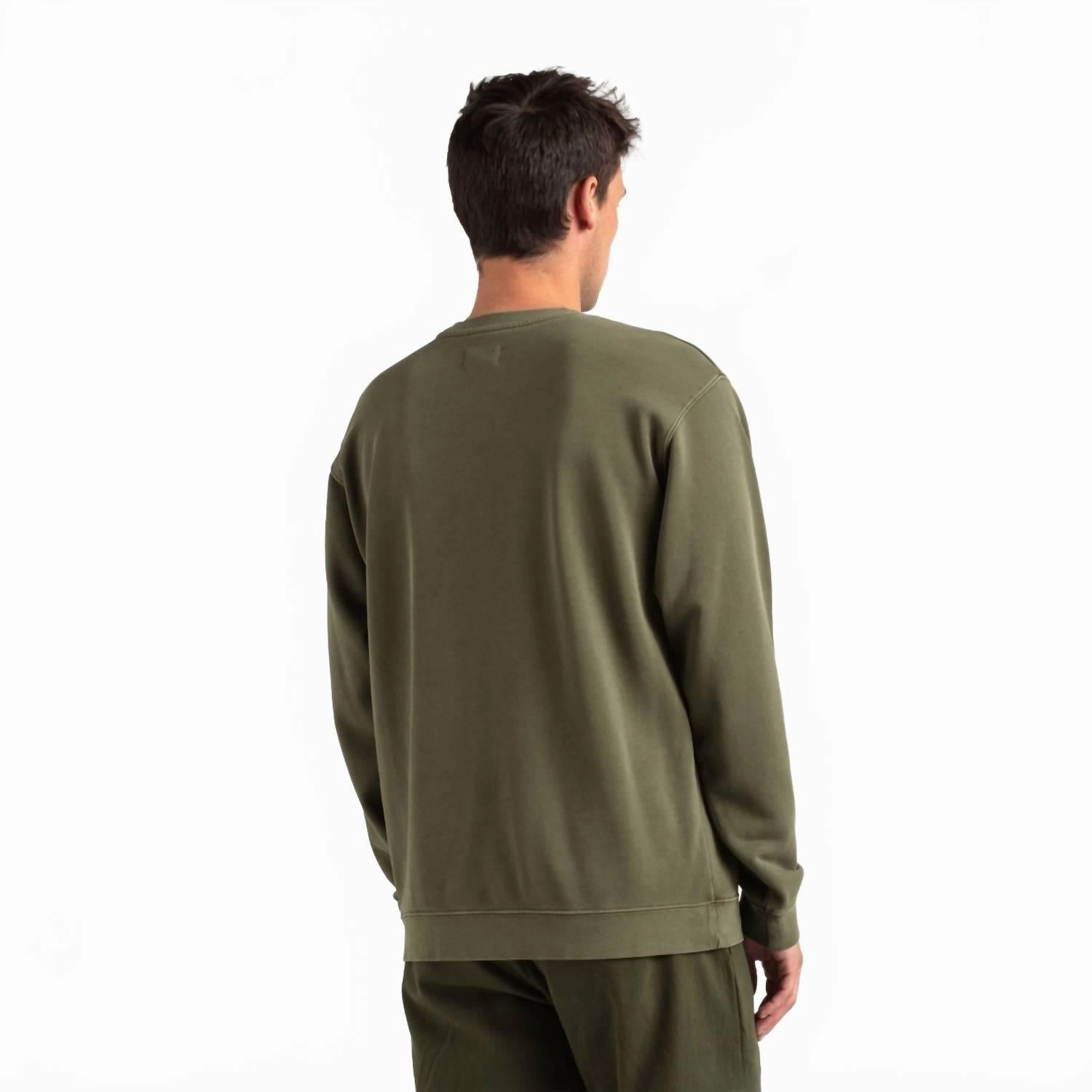 Defense Crew Sweat Fleece In Green