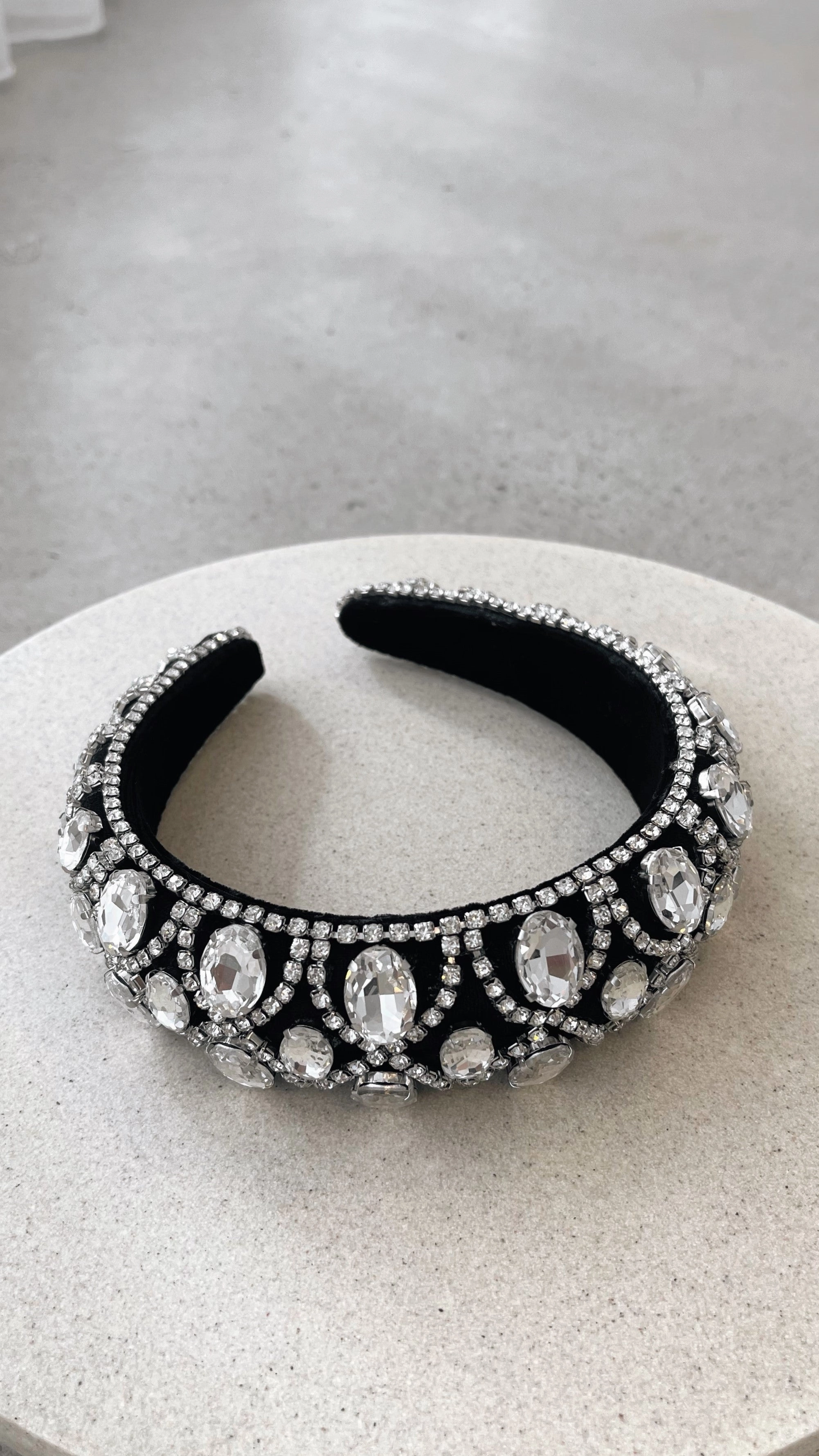 Deka Headband - Black/Silver