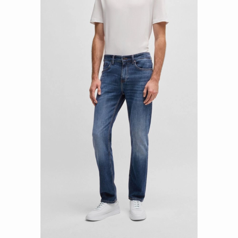 Delaware slim-fit jeans in blue comfort-stretch denim