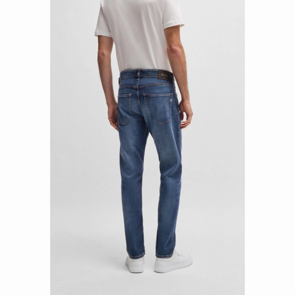 Delaware slim-fit jeans in blue comfort-stretch denim