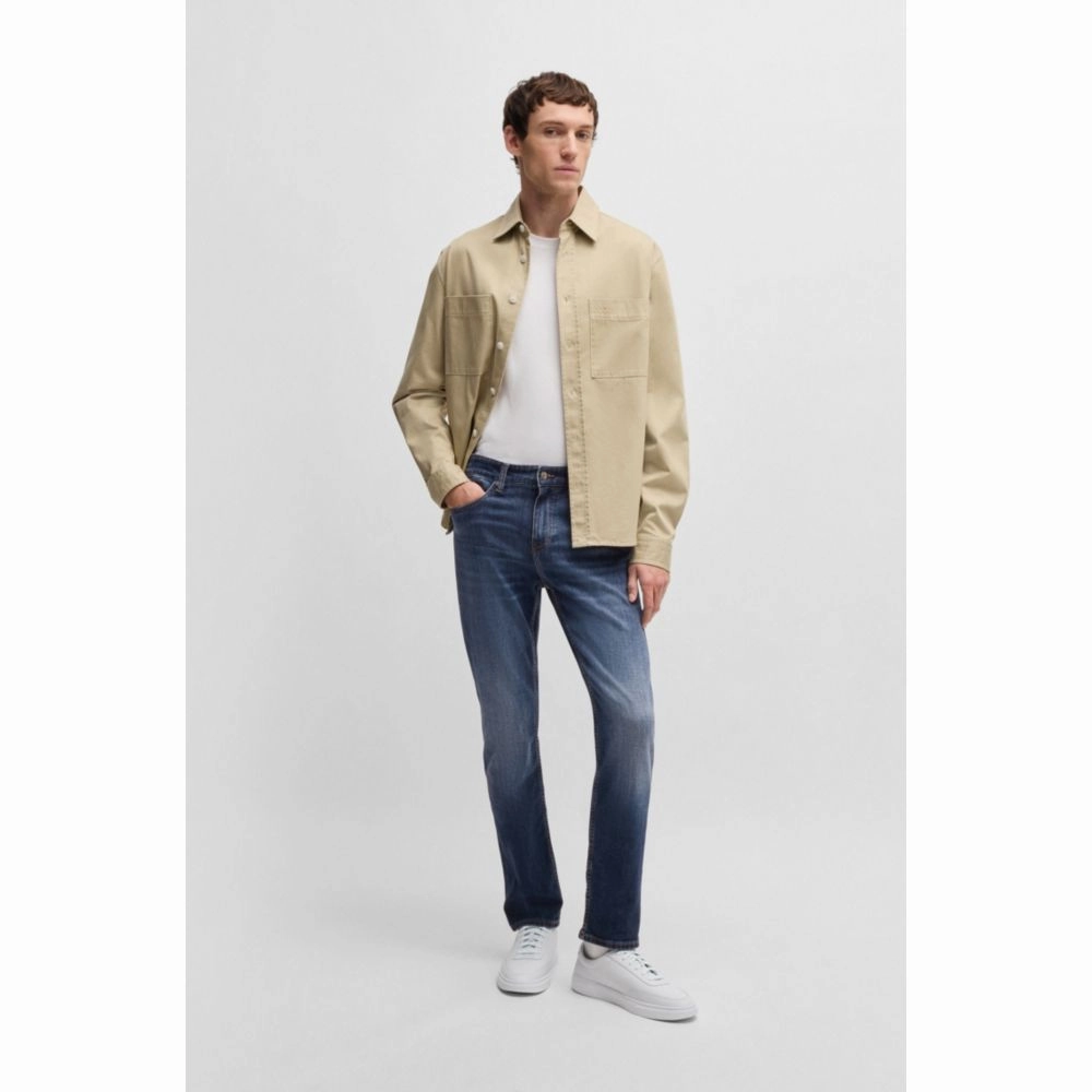 Delaware slim-fit jeans in blue comfort-stretch denim