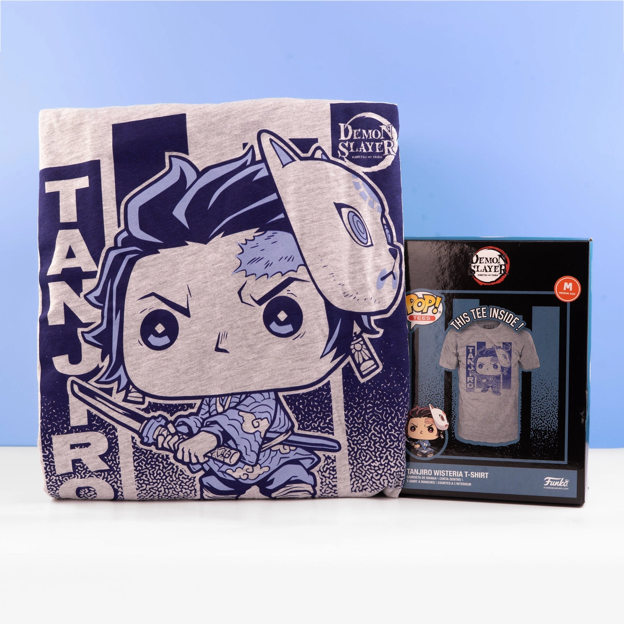 Demon Slayer Tanjiro with Wisteria Funko Boxed Tee