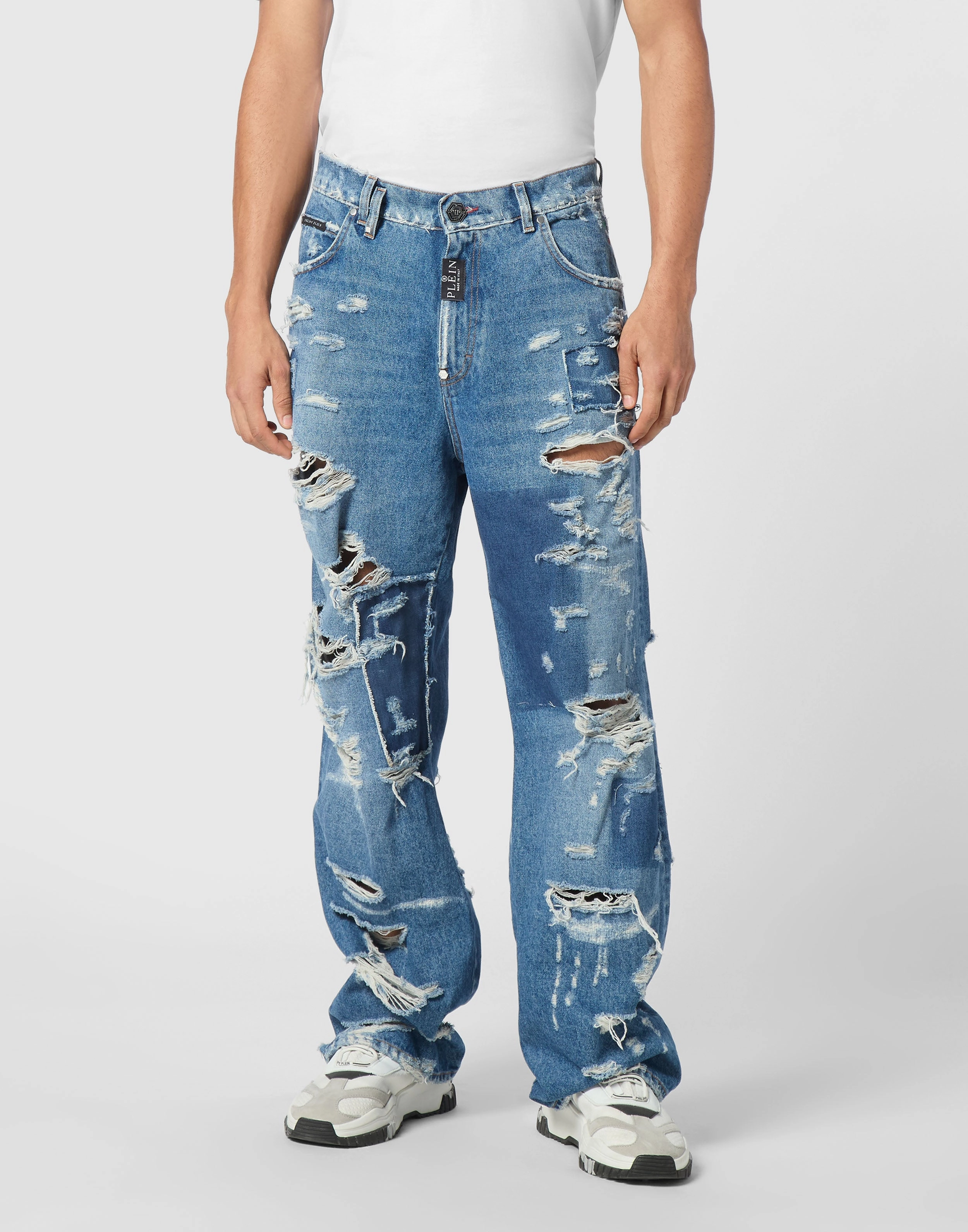 Denim Beach Boy Fit Trousers
