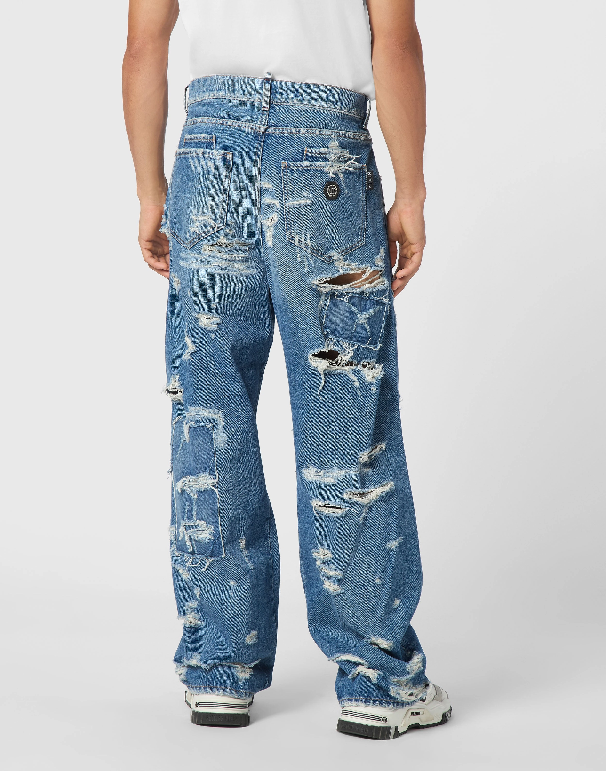 Denim Beach Boy Fit Trousers