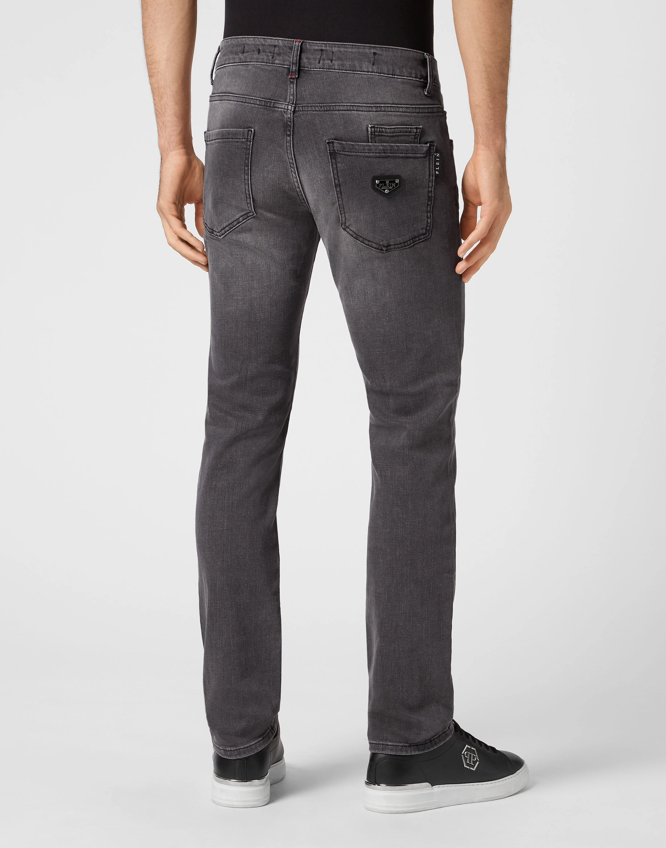 Denim Trousers Straight Cut Supreme Iconic Plein Basic