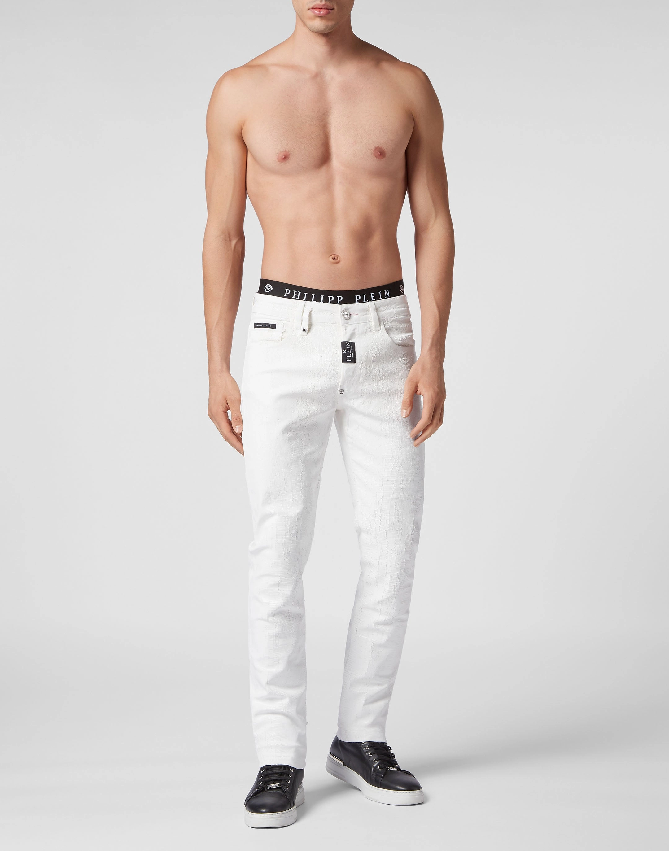 Denim Trousers Super Straight Cut Fit