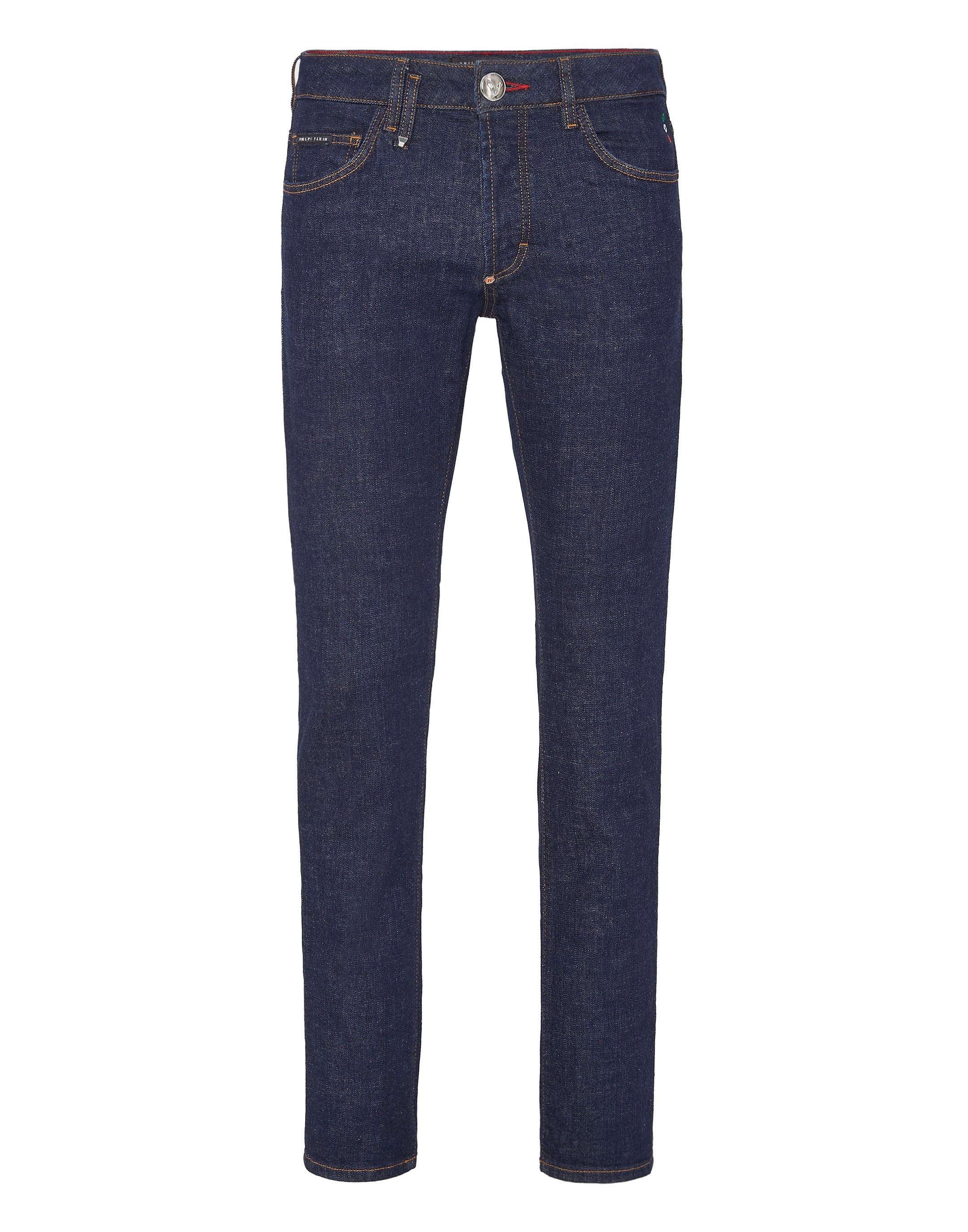 Denim Trousers Super Straight Cut Iconic Plein