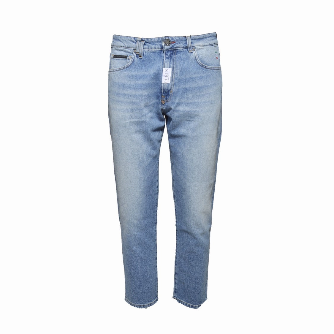 Detroit Fit Straight Jeans In Blue Denim