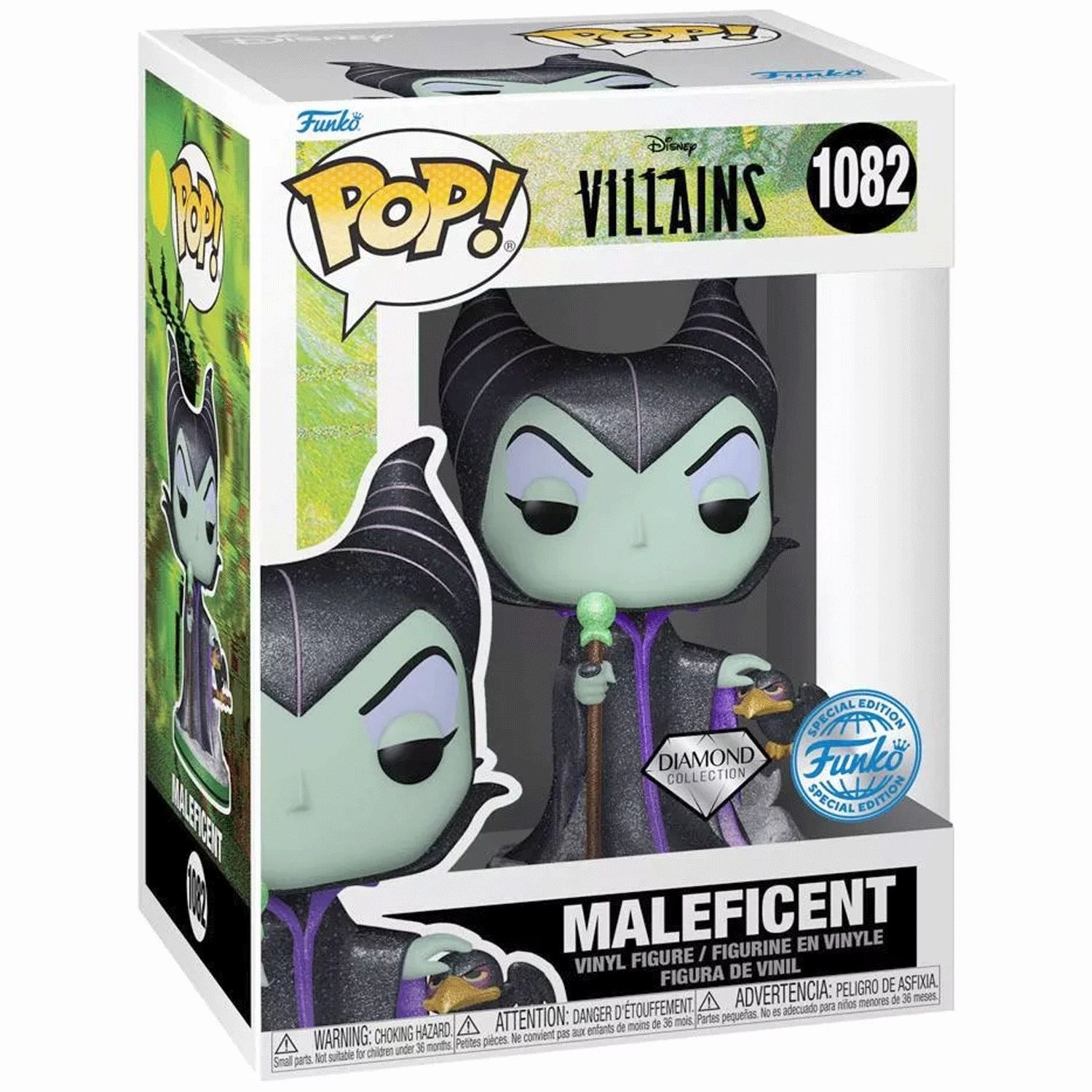 Disney Villains Sleeping Beauty Maleficent Pop! Vinyl and Tee Set