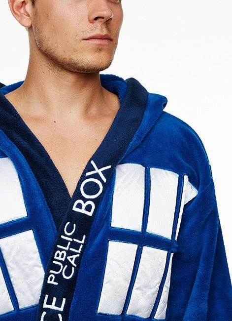 Doctor Who Tardis Bath Robe
