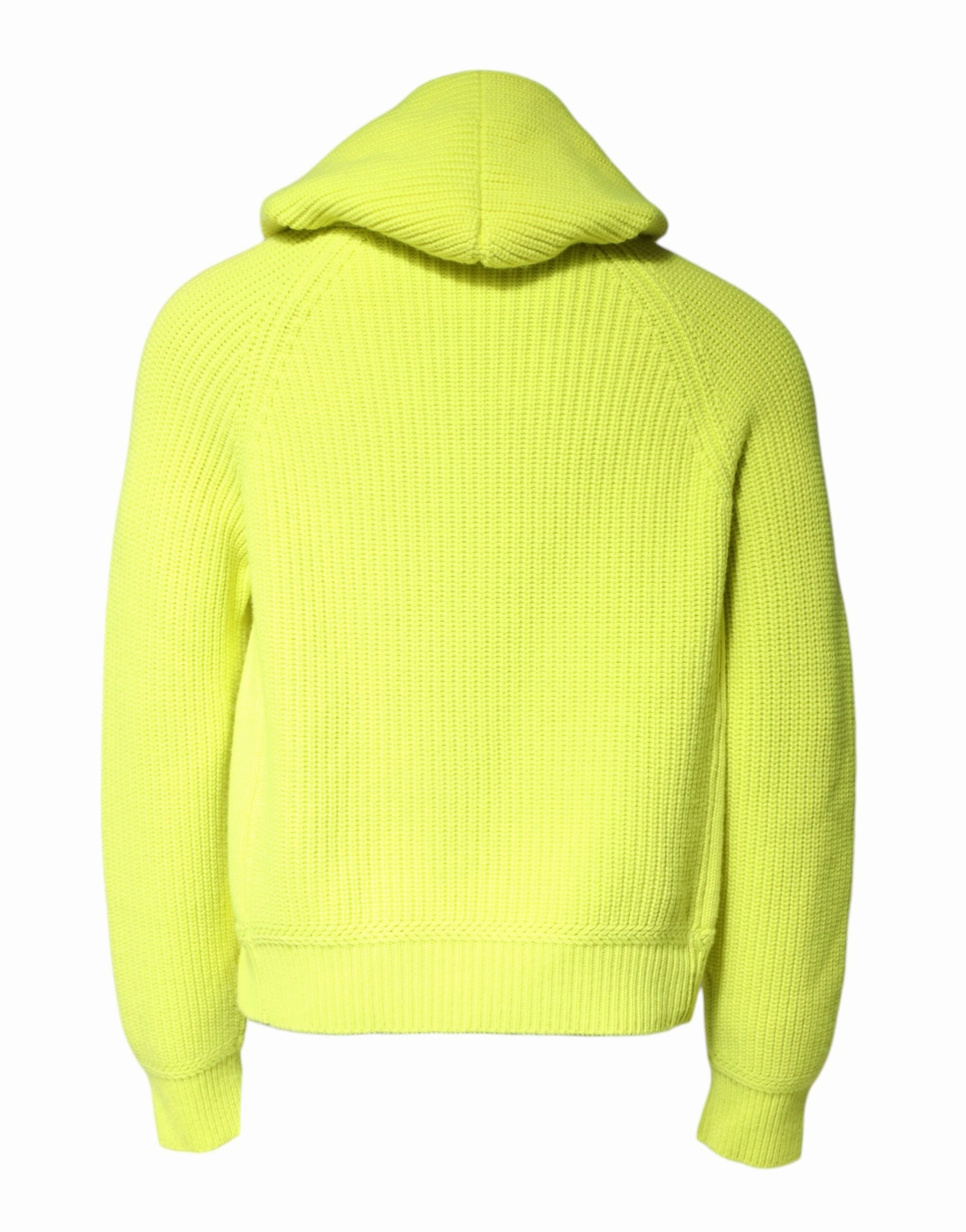 Dolce & Gabbana 69 Knit Hooded Men Pullover Men's Sweater