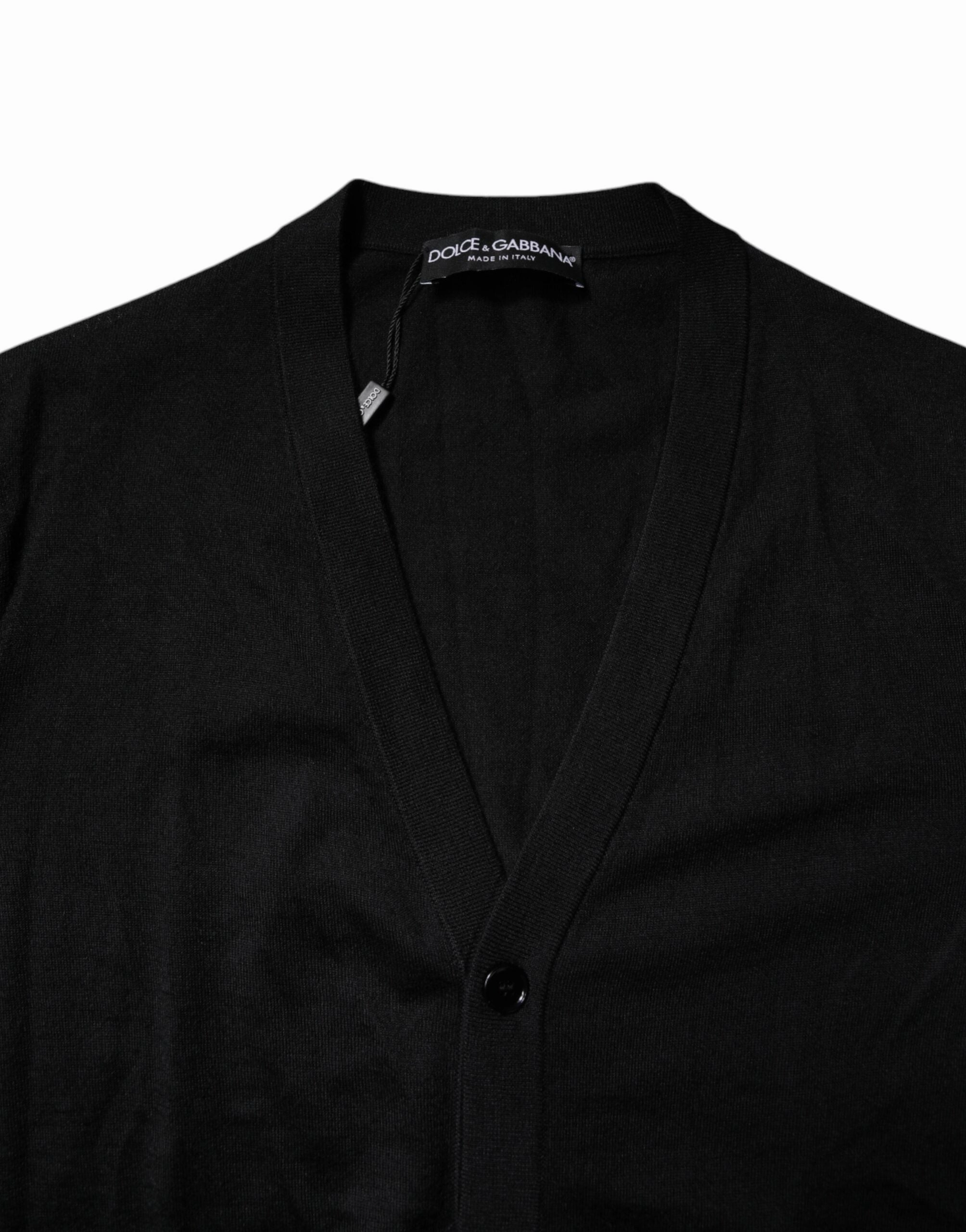 Dolce & Gabbana Cashmere Button Down Cardigan Men's Sweater