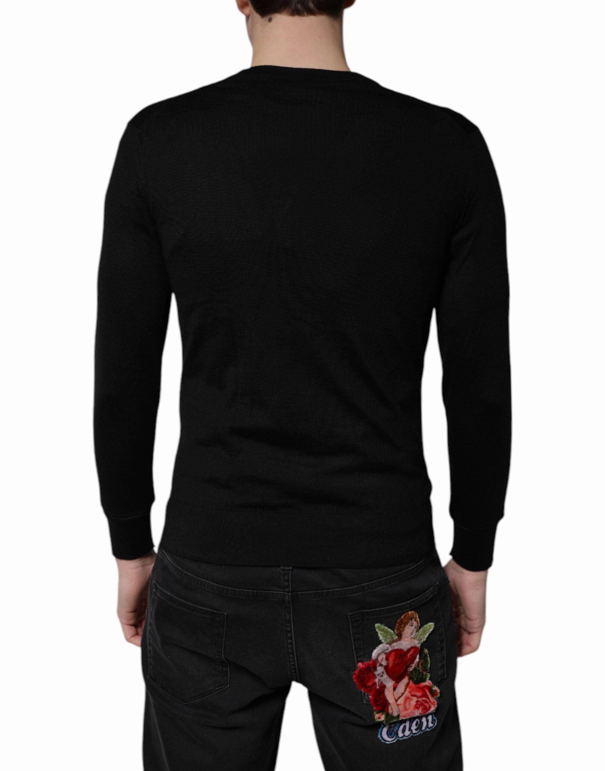 Dolce & Gabbana Cashmere Button Down Cardigan Men's Sweater