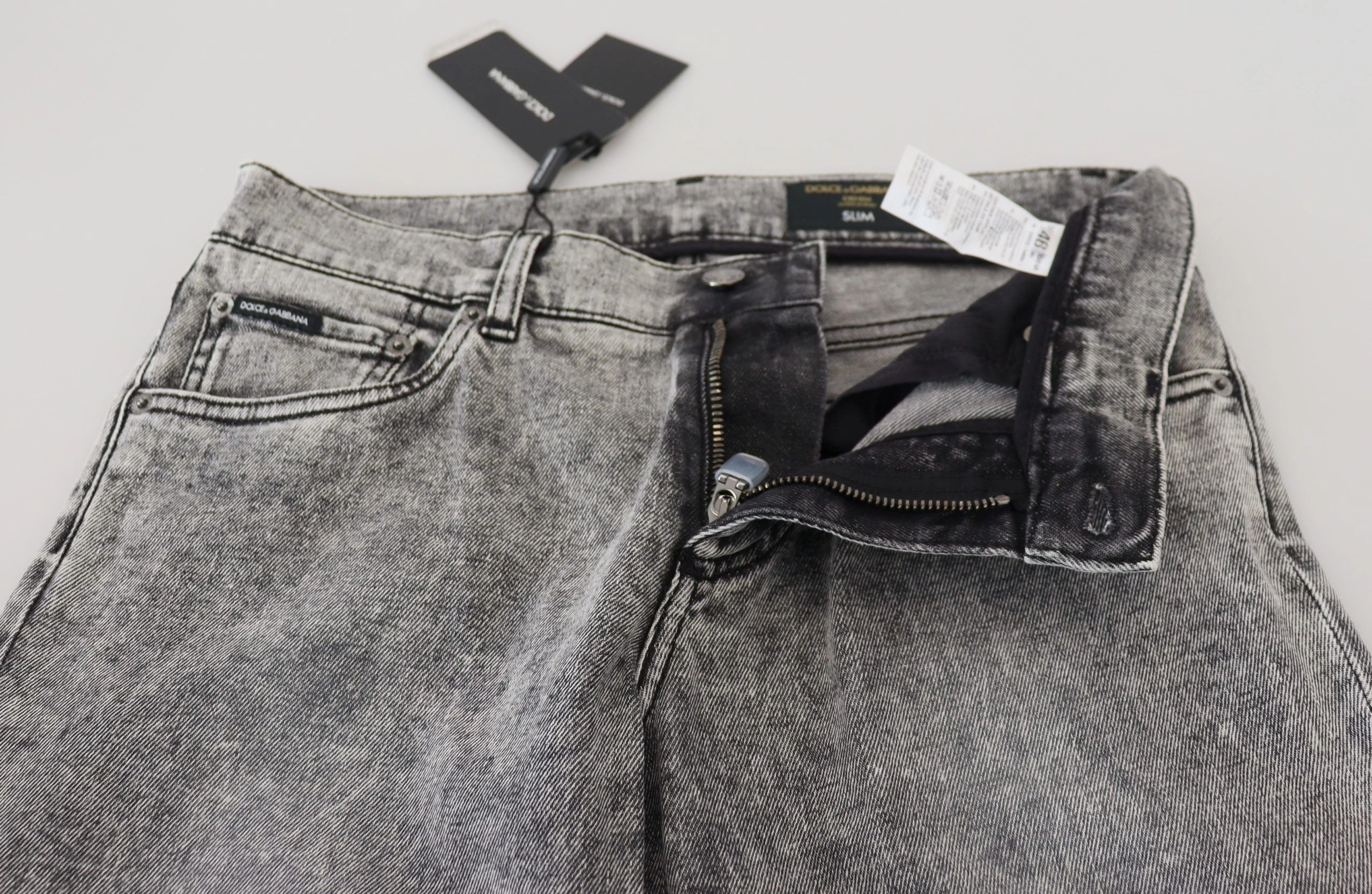 Dolce & Gabbana Chic Slim Fit Men's blue