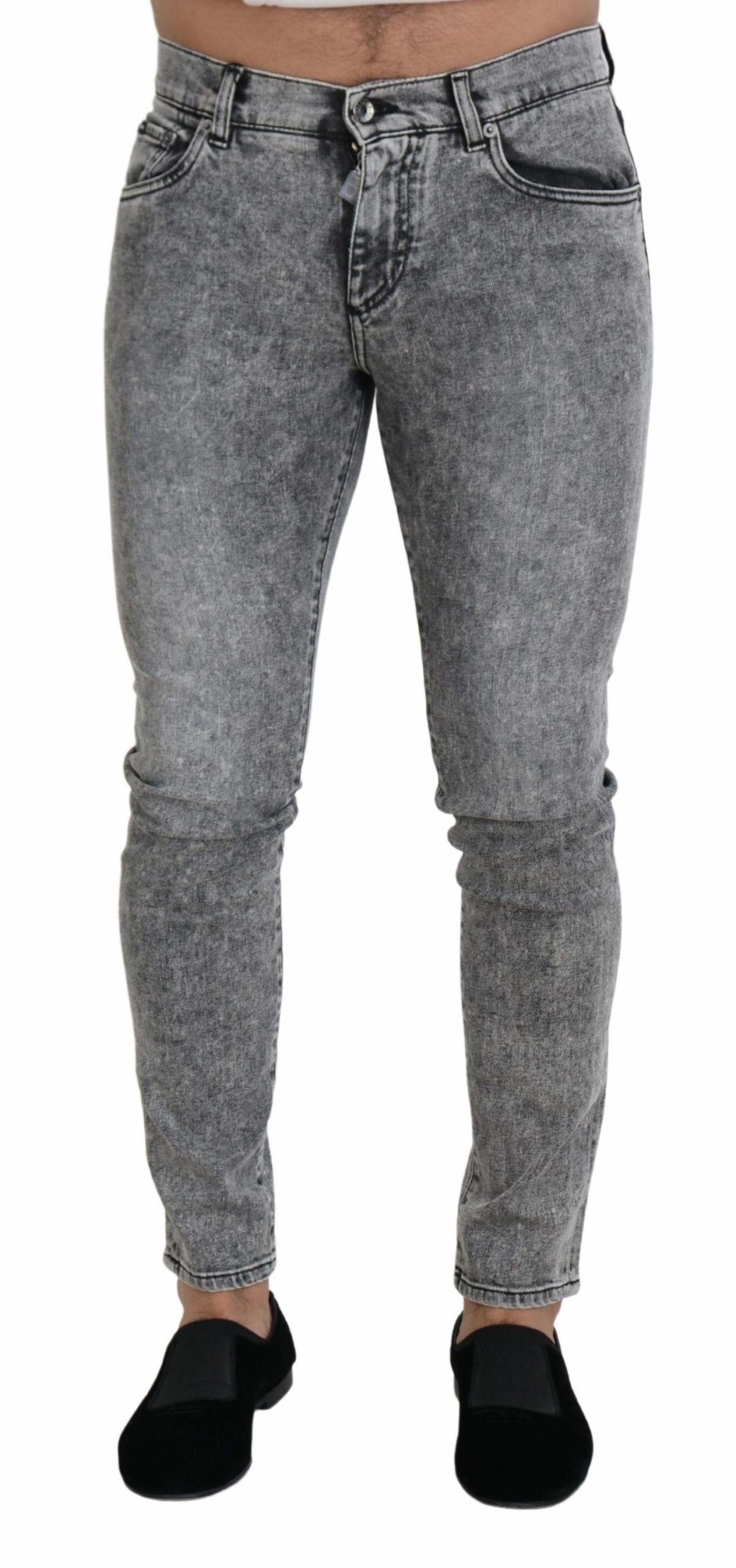Dolce & Gabbana Chic Slim Fit Men's blue