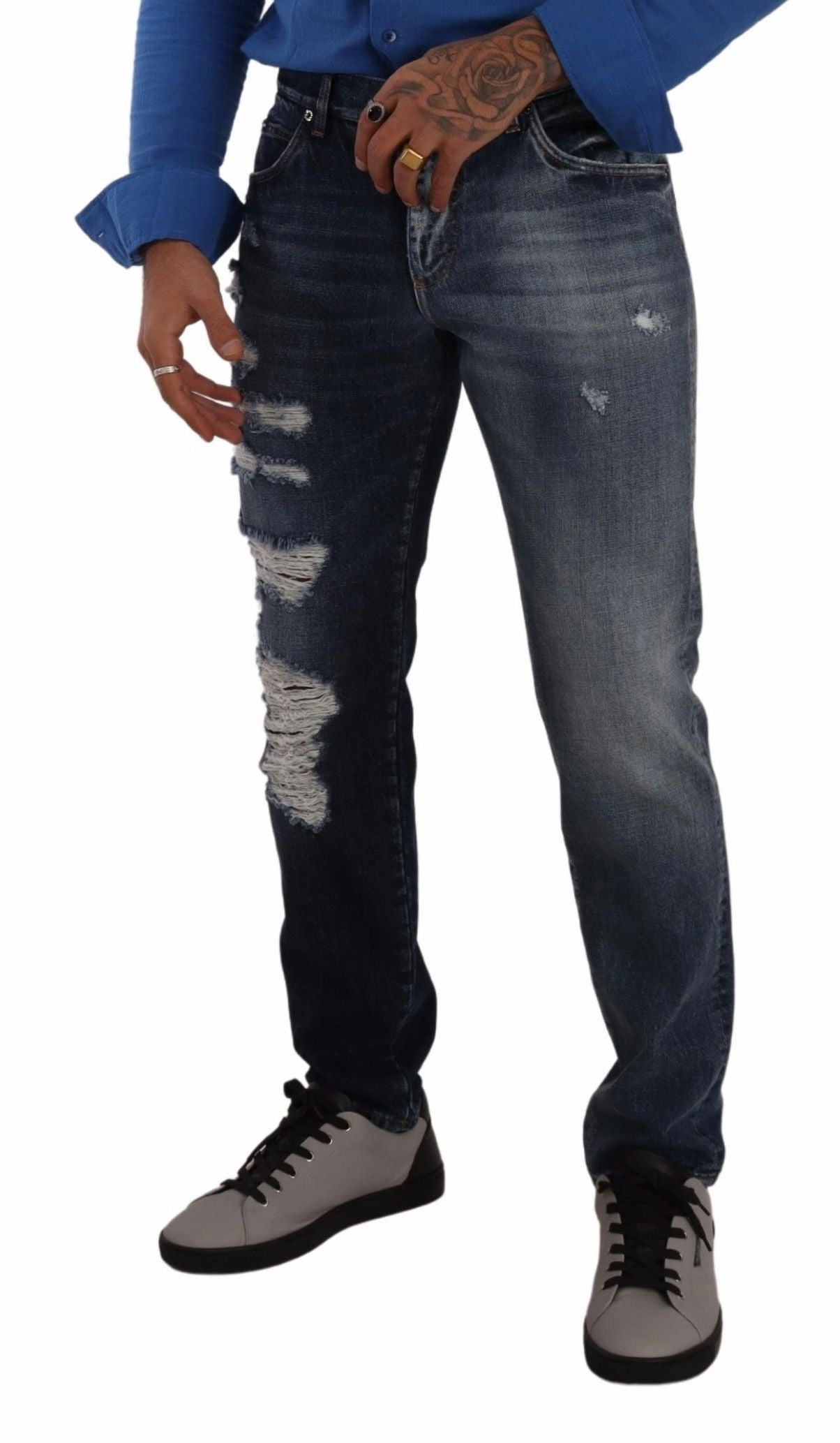 Dolce & Gabbana Chic Tatte Men's Jeans
