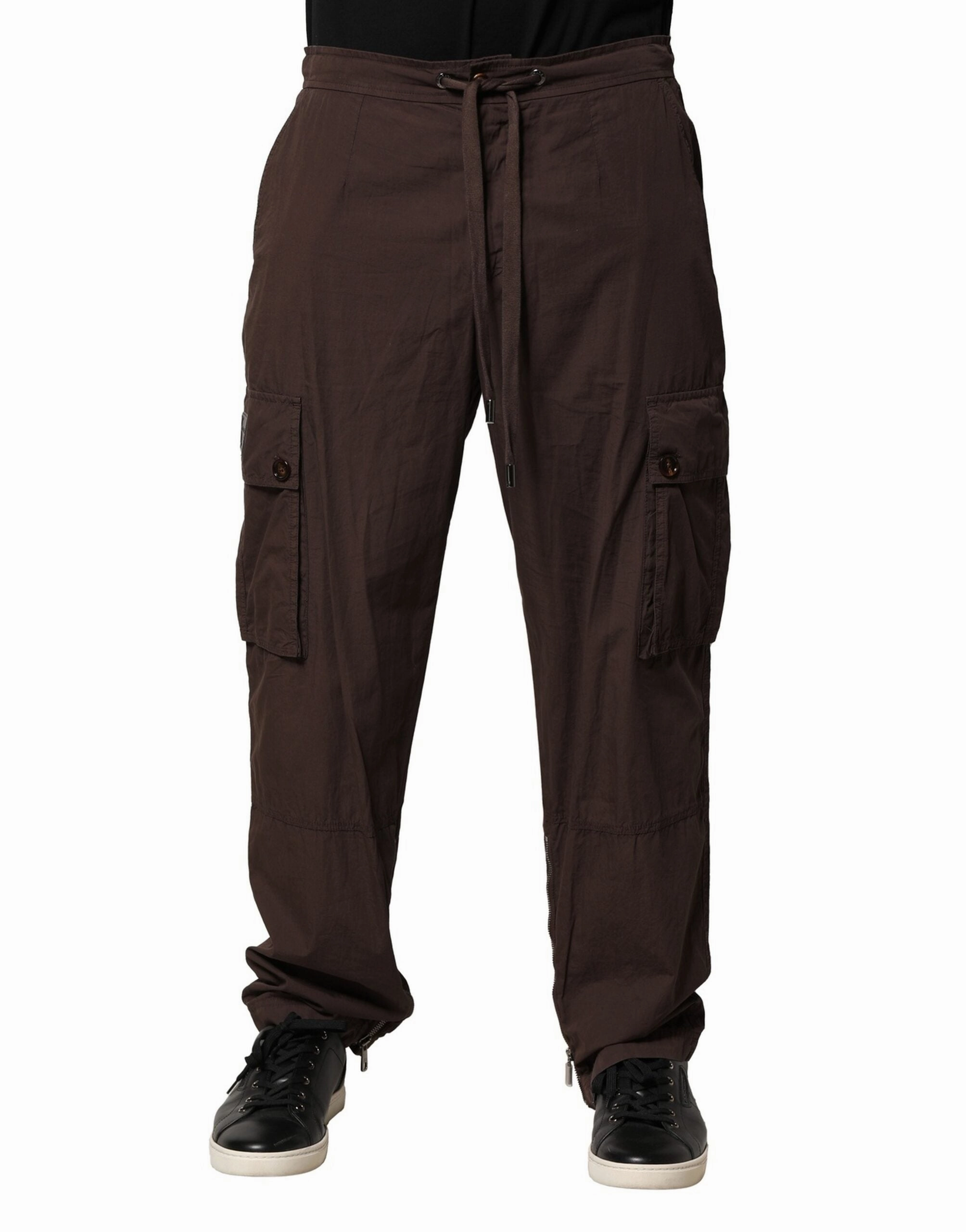 Dolce & Gabbana Cotton Cargo Jogger Men Men's Pants (Pre-Owned)