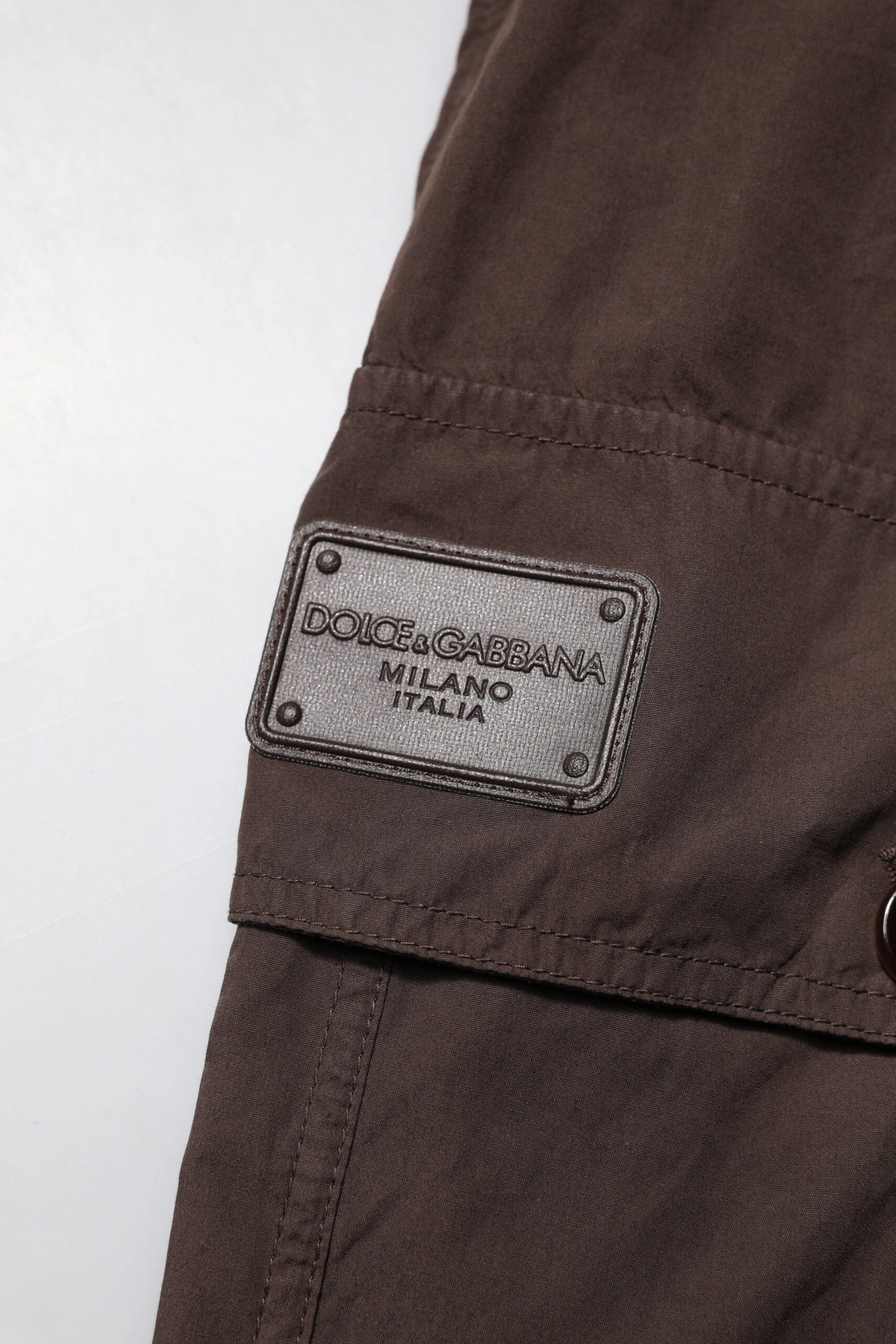 Dolce & Gabbana Cotton Cargo Jogger Men Men's Pants (Pre-Owned)