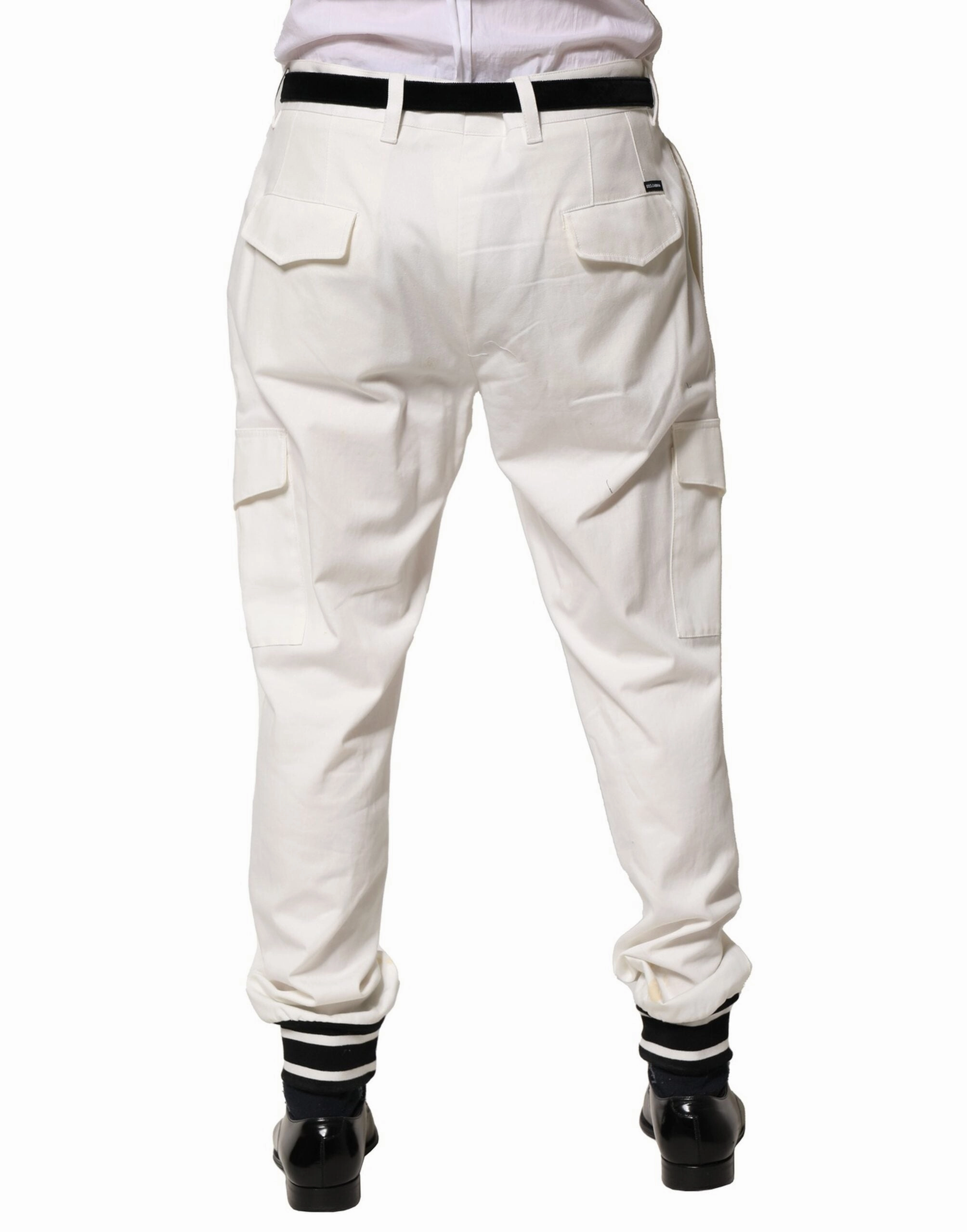 Dolce & Gabbana Cotton Cargo Jogger Men Men's Pants (Pre-Owned)