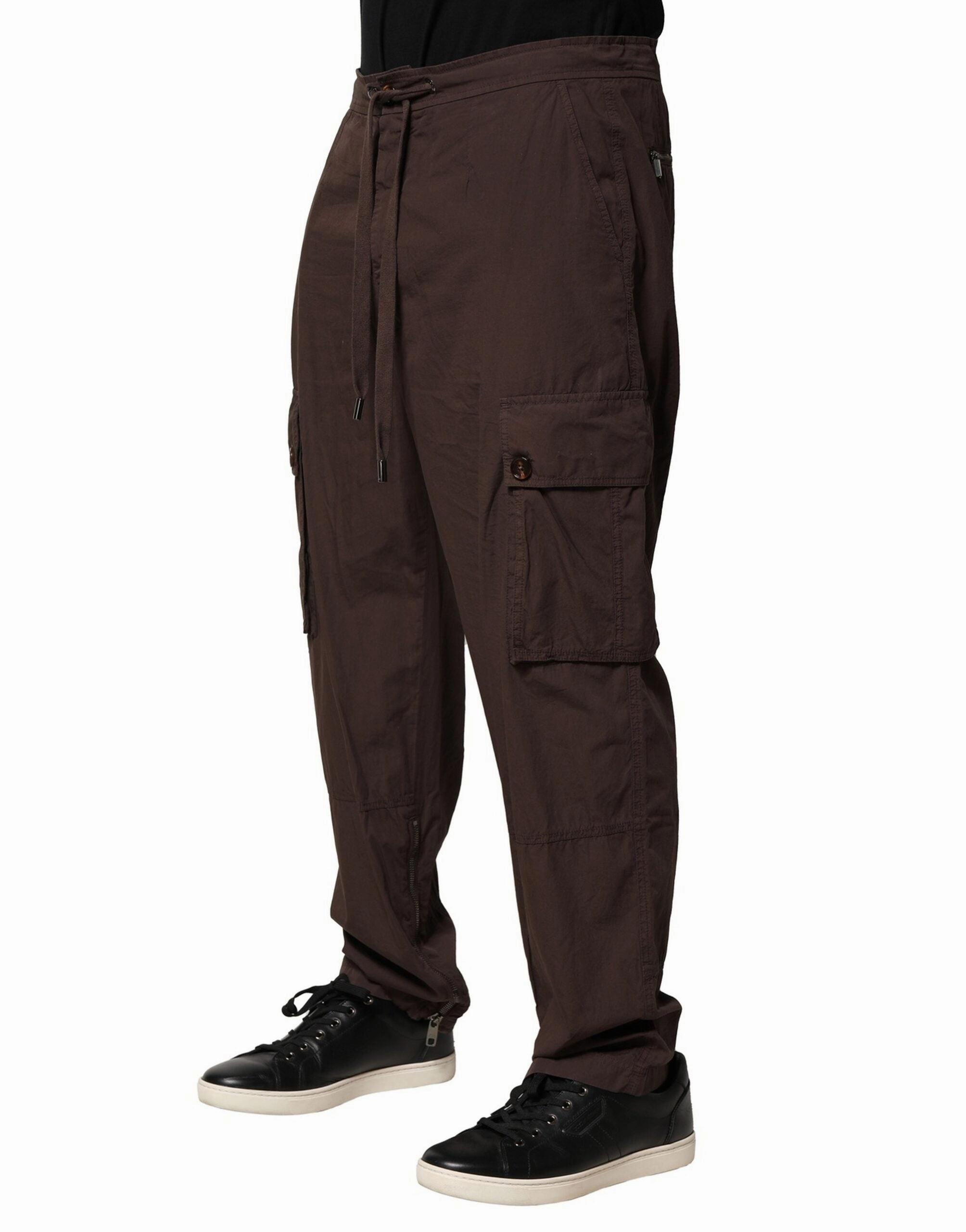 Dolce & Gabbana Cotton Cargo Jogger Men Men's Pants (Pre-Owned)