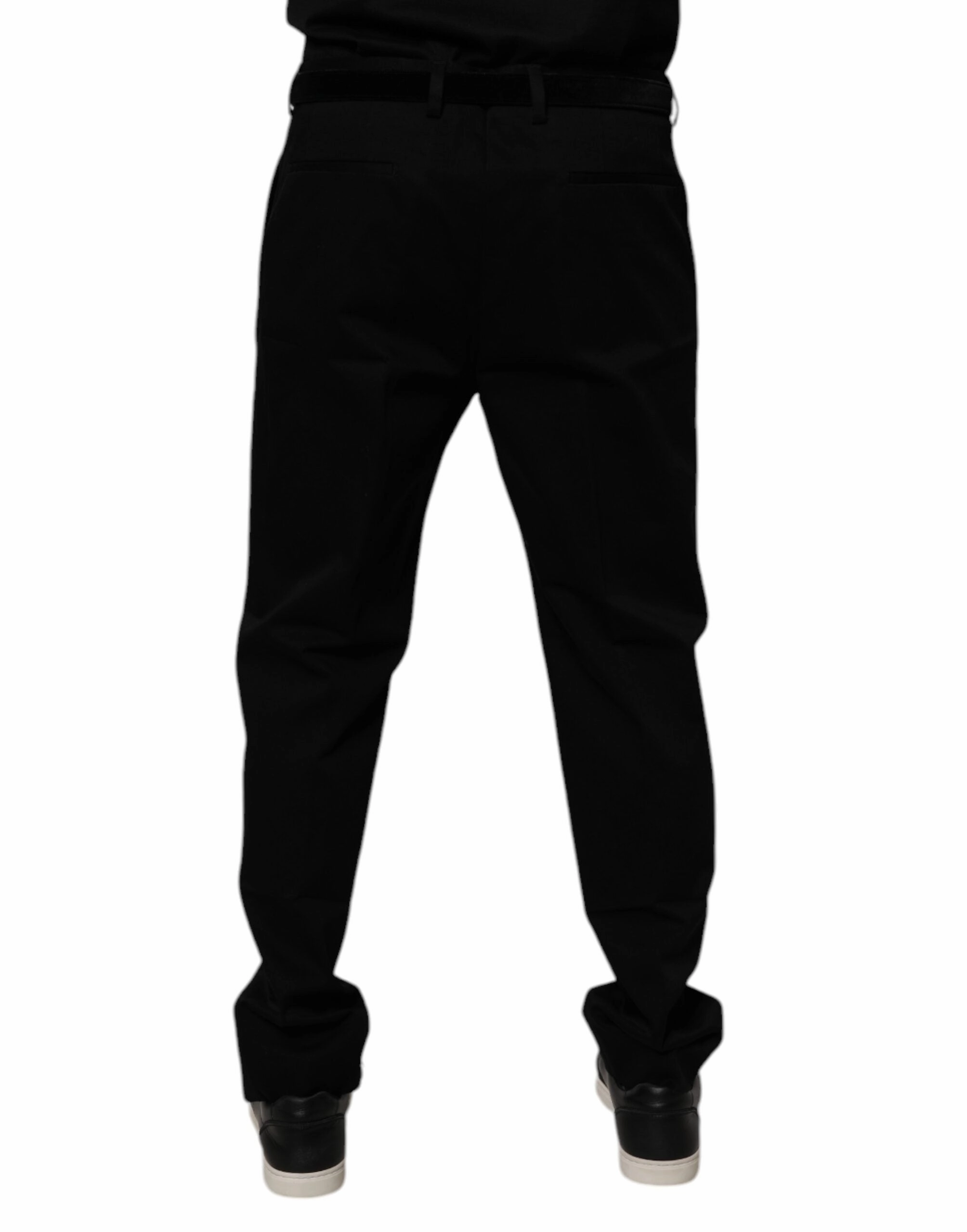 Dolce & Gabbana Cotton Men Skinny Dress Formal Men's Pants