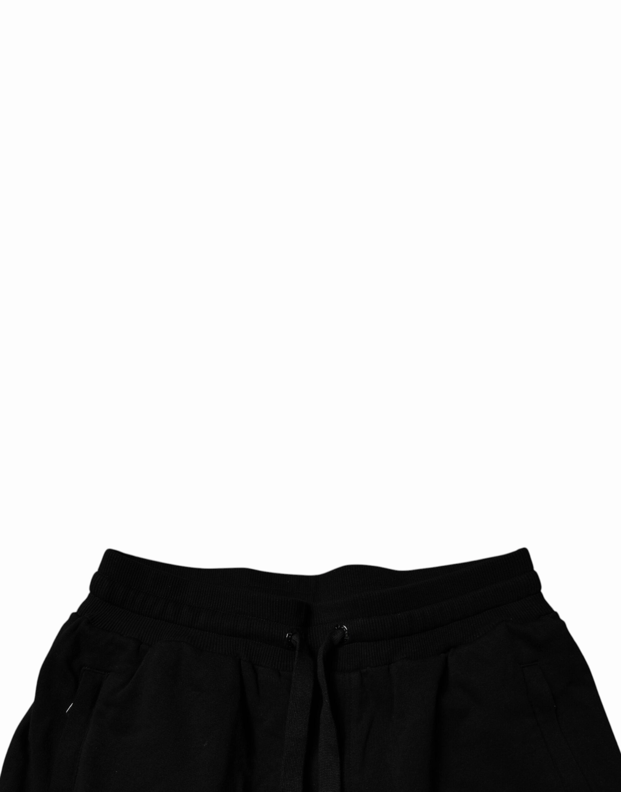 Dolce & Gabbana Cotton Mid Waist Jogger SweatMen's Men's Pants