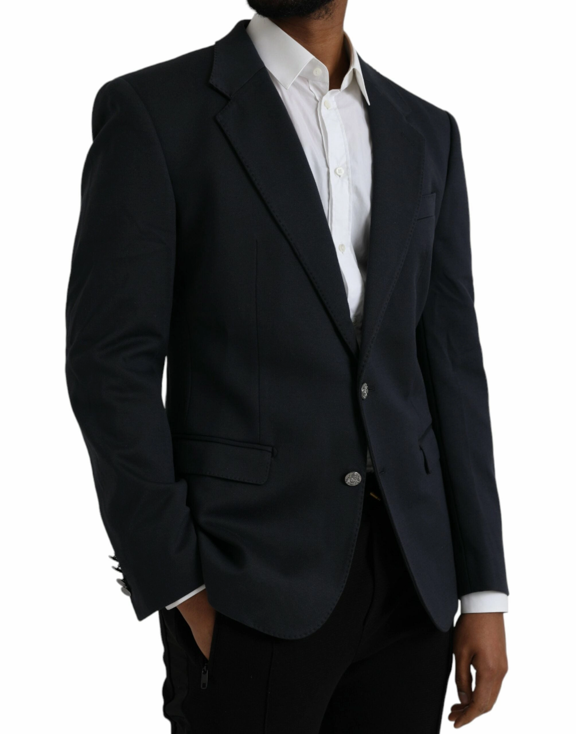 Dolce & Gabbana  Cotton Single Breasted Coat Men's Blazer