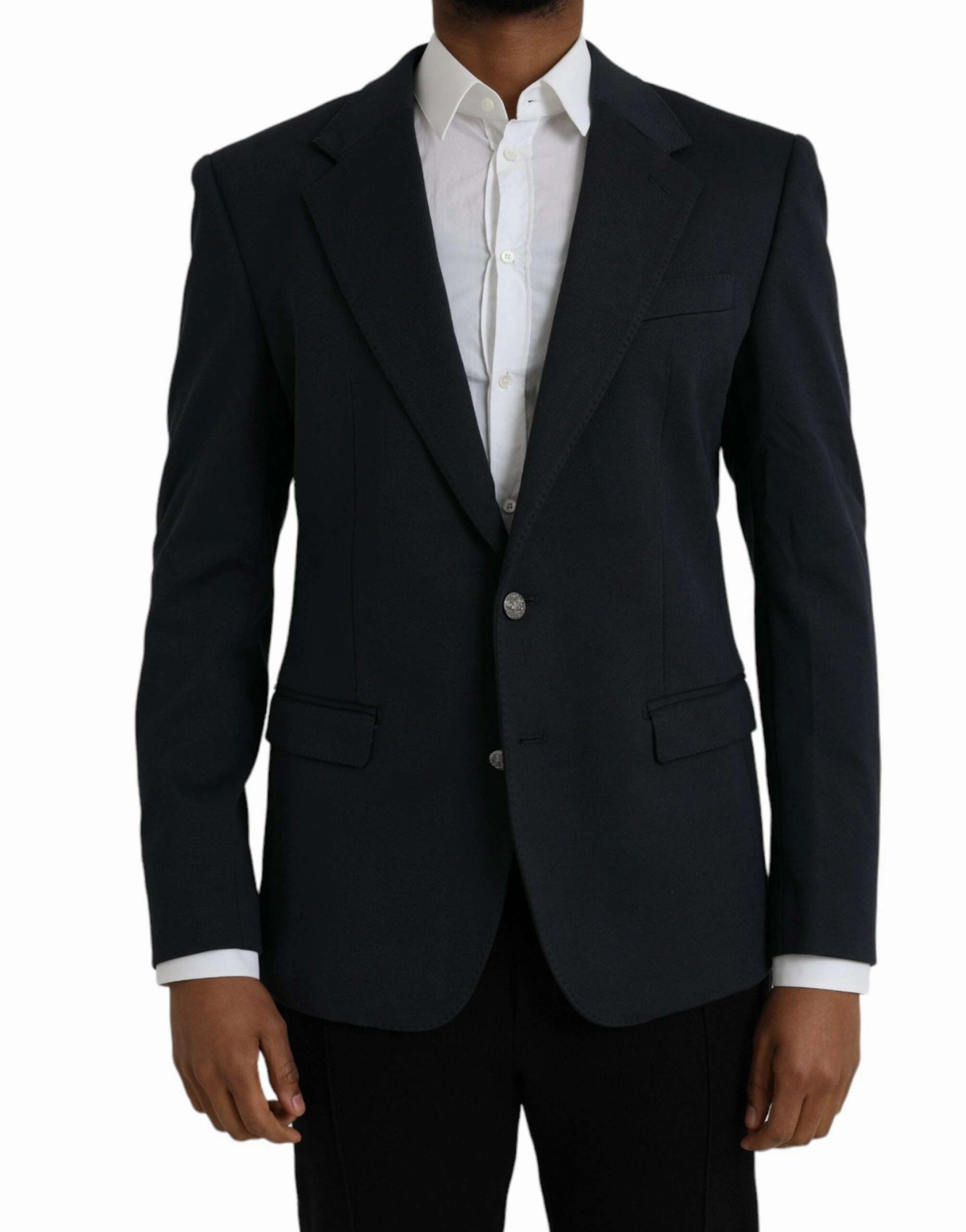 Dolce & Gabbana  Cotton Single Breasted Coat Men's Blazer