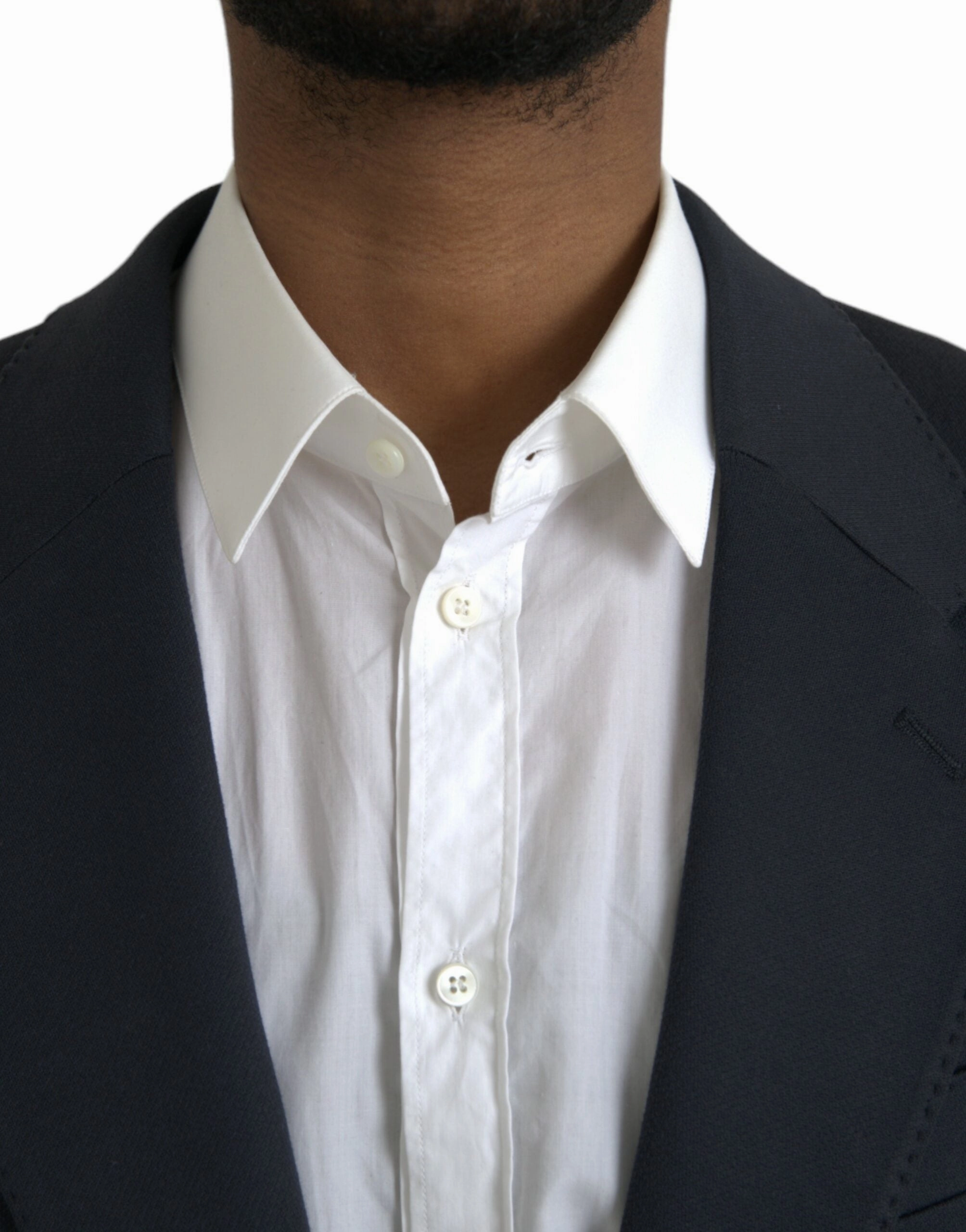 Dolce & Gabbana  Cotton Single Breasted Coat Men's Blazer